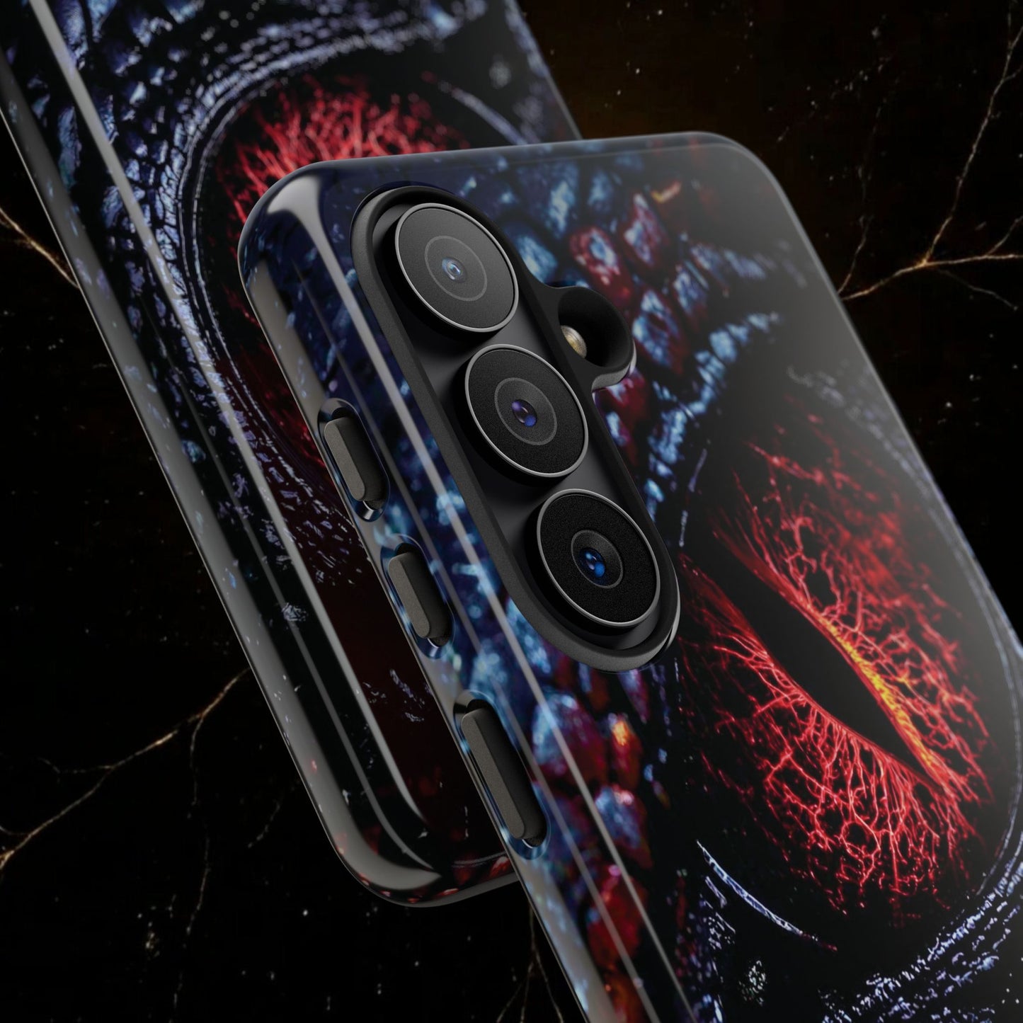 Evil Dragon Eye Phone Case — 'It Looks at You' Protective Cover