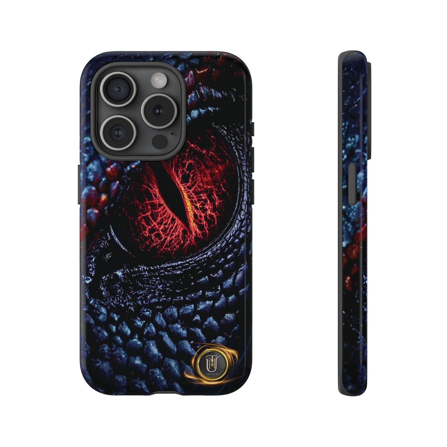 Evil Dragon Eye Phone Case — 'It Looks at You' Protective Cover
