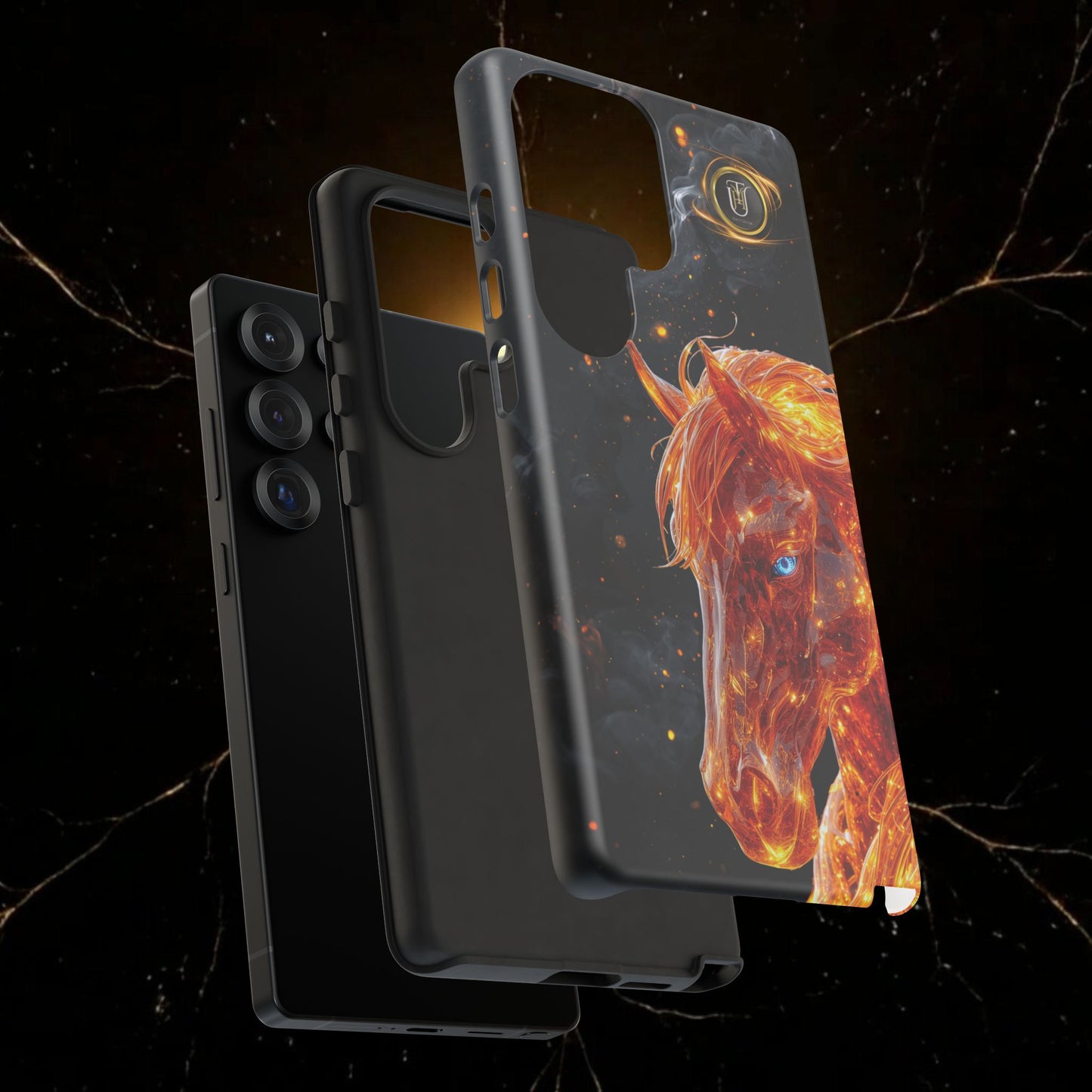 Lunar Horse 2026 Phone Case — Fiery Lucky Charm