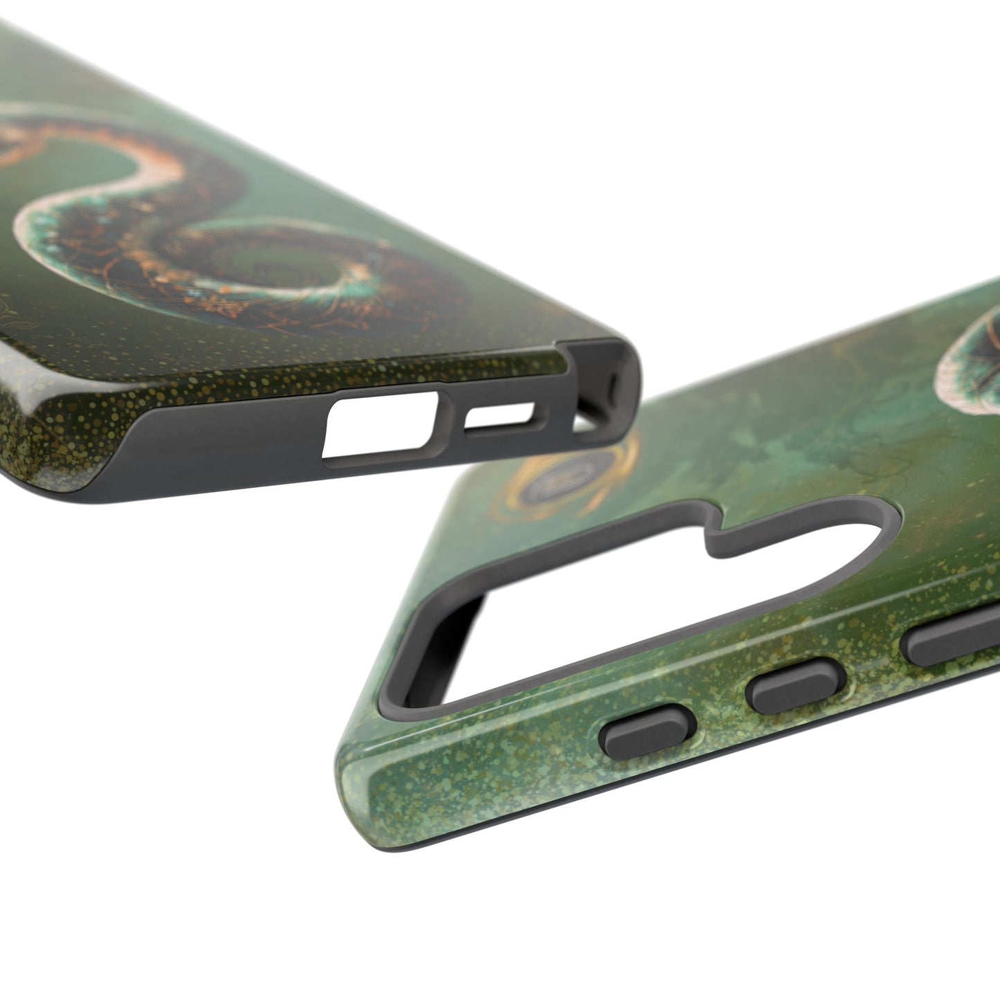Lunar Snake Phone Case — Eternity Serpent Design