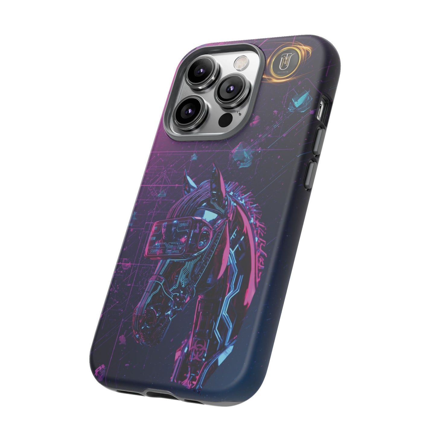 Cyber Lunar Horse Tough Case — Quantum P Phone Cover