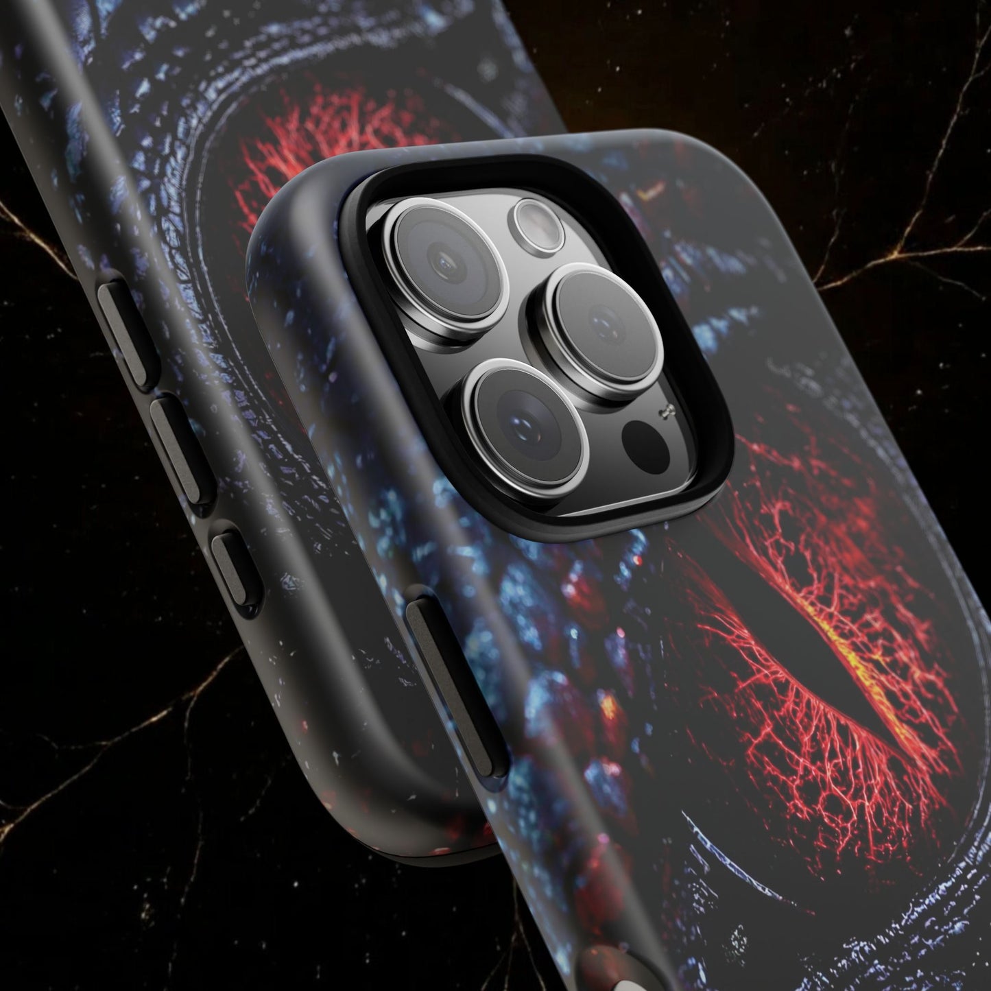 Evil Dragon Eye Phone Case — 'It Looks at You' Protective Cover