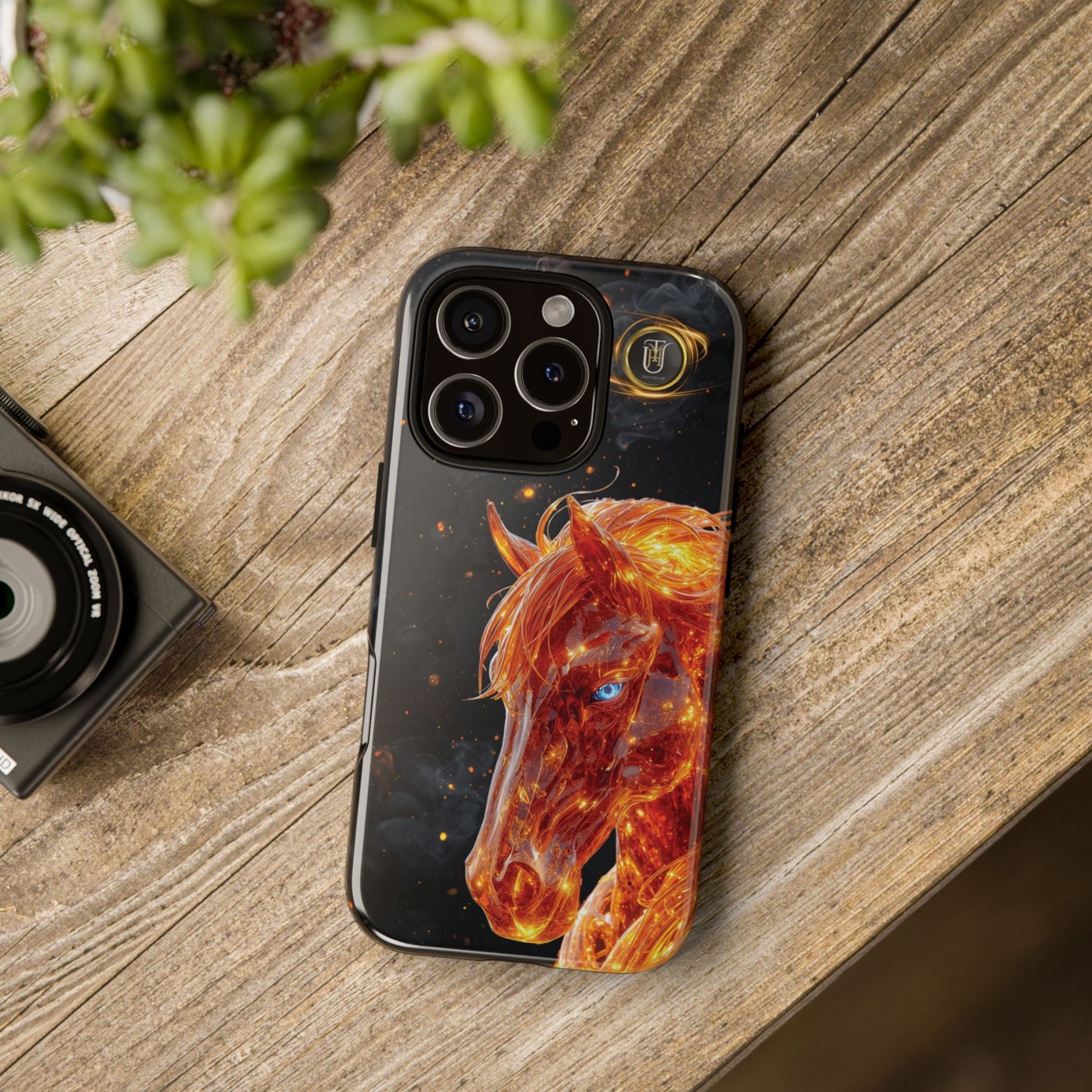 Lunar Horse 2026 Phone Case — Fiery Lucky Charm