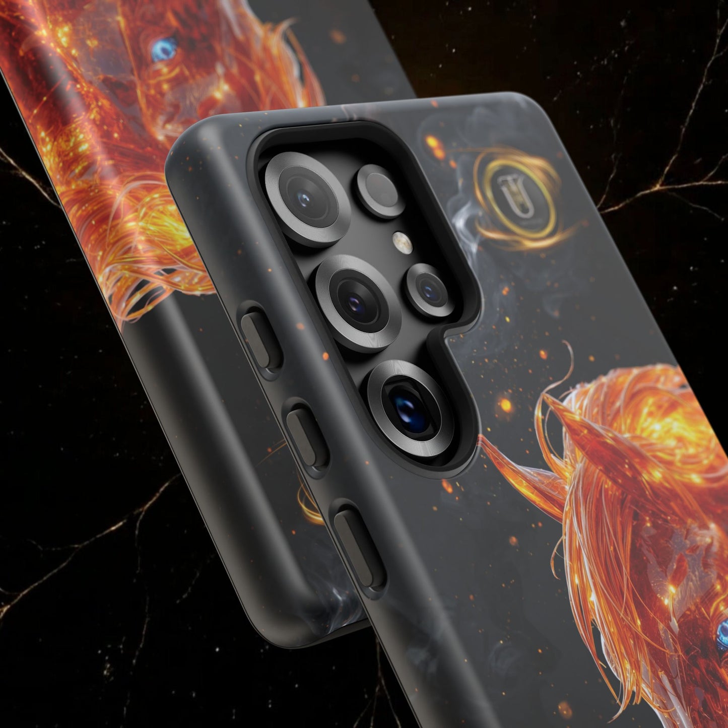 Lunar Horse 2026 Phone Case — Fiery Lucky Charm