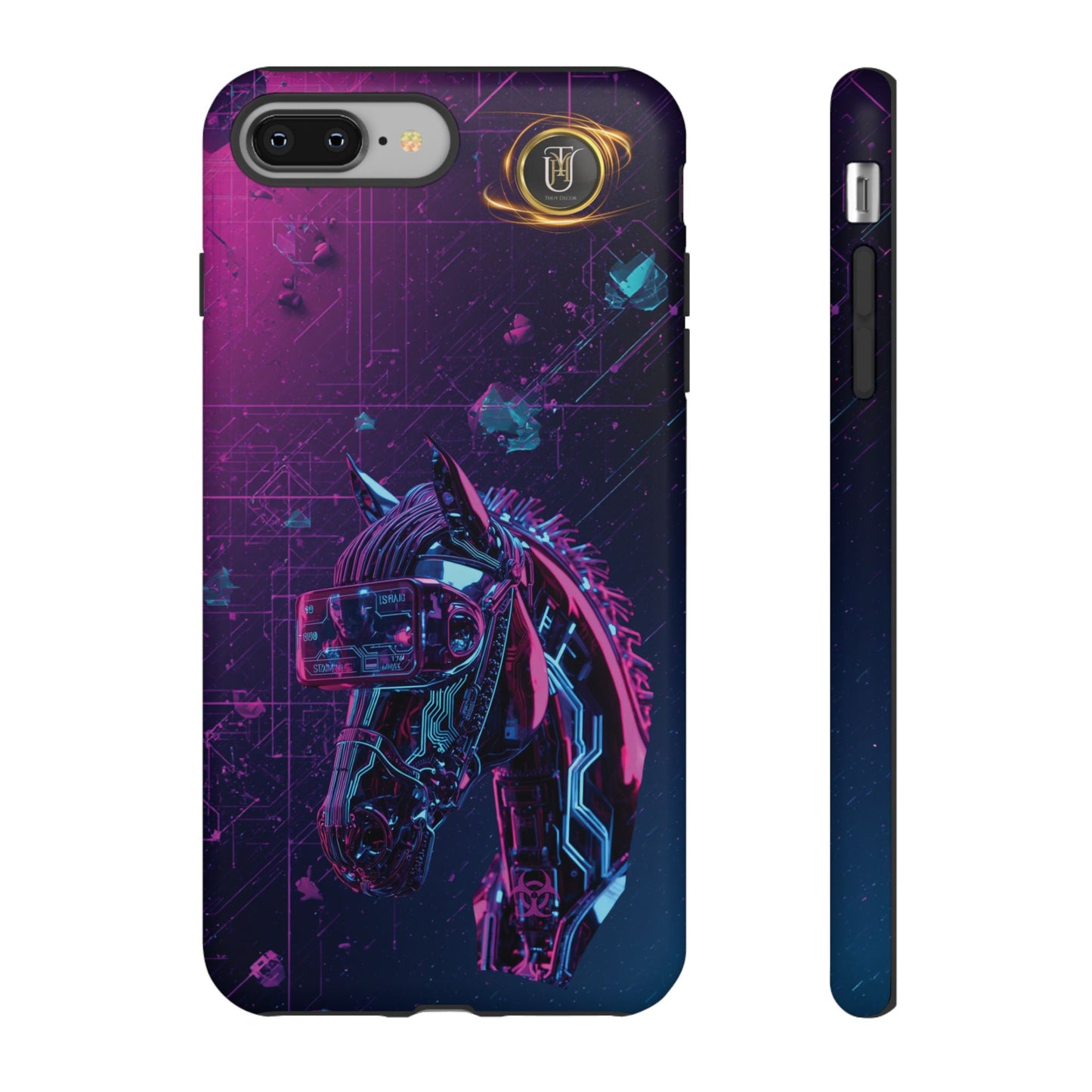 Cyber Lunar Horse Tough Case — Quantum P Phone Cover