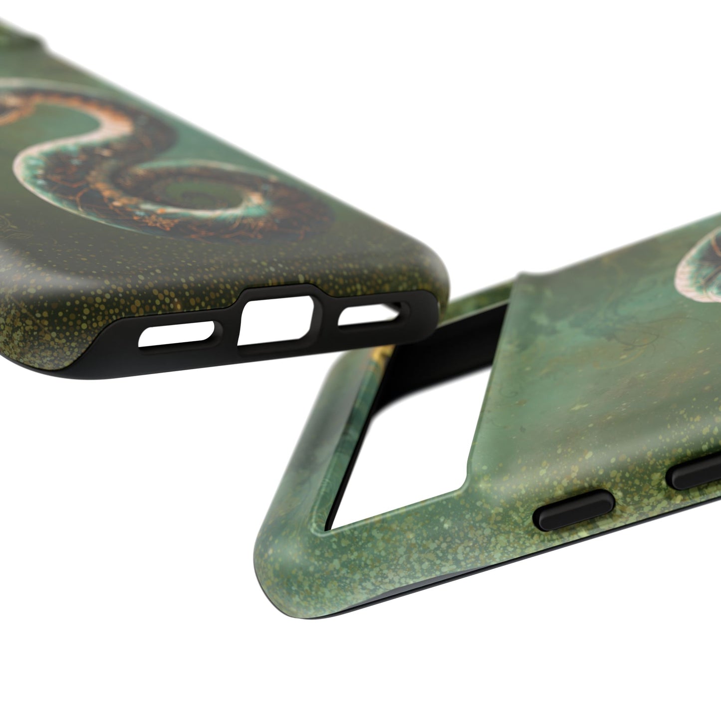 Lunar Snake Phone Case — Eternity Serpent Design