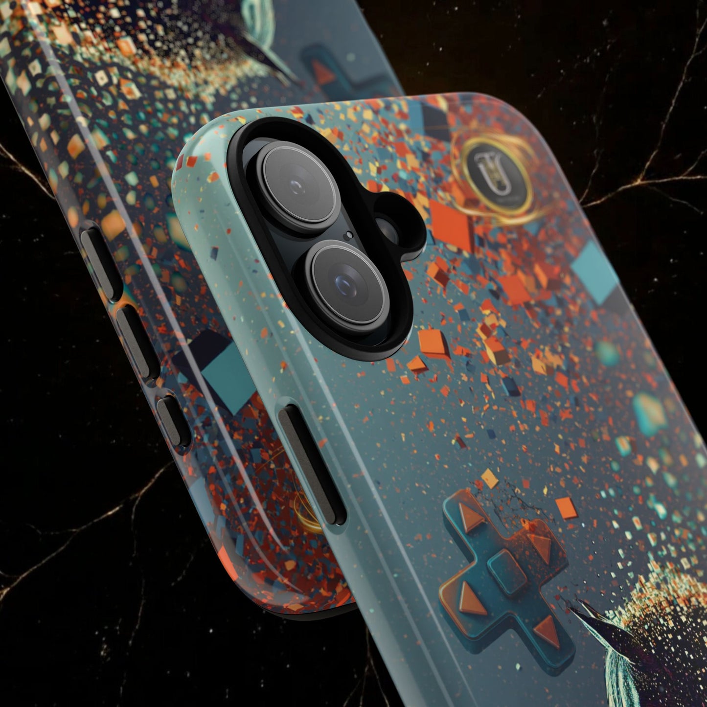 Glitched Lunar Horse Phone Case — Gamer Lucky Totem