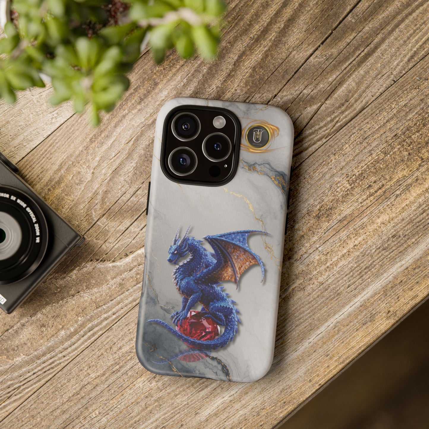 Lapis Dragon Gem Guardian Phone Case