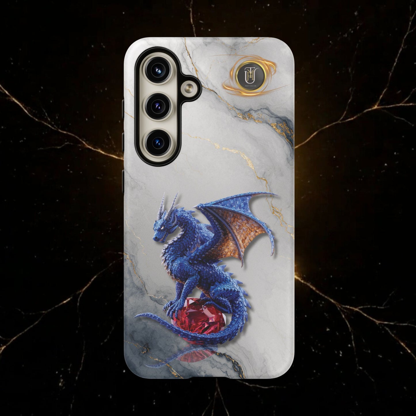 Lapis Dragon Gem Guardian Phone Case