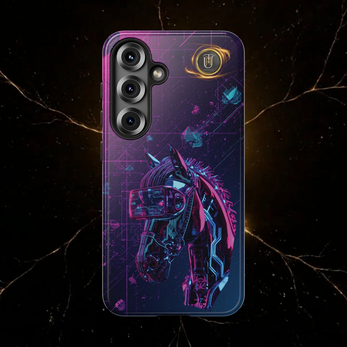 Cyber Lunar Horse Tough Case — Quantum P Phone Cover