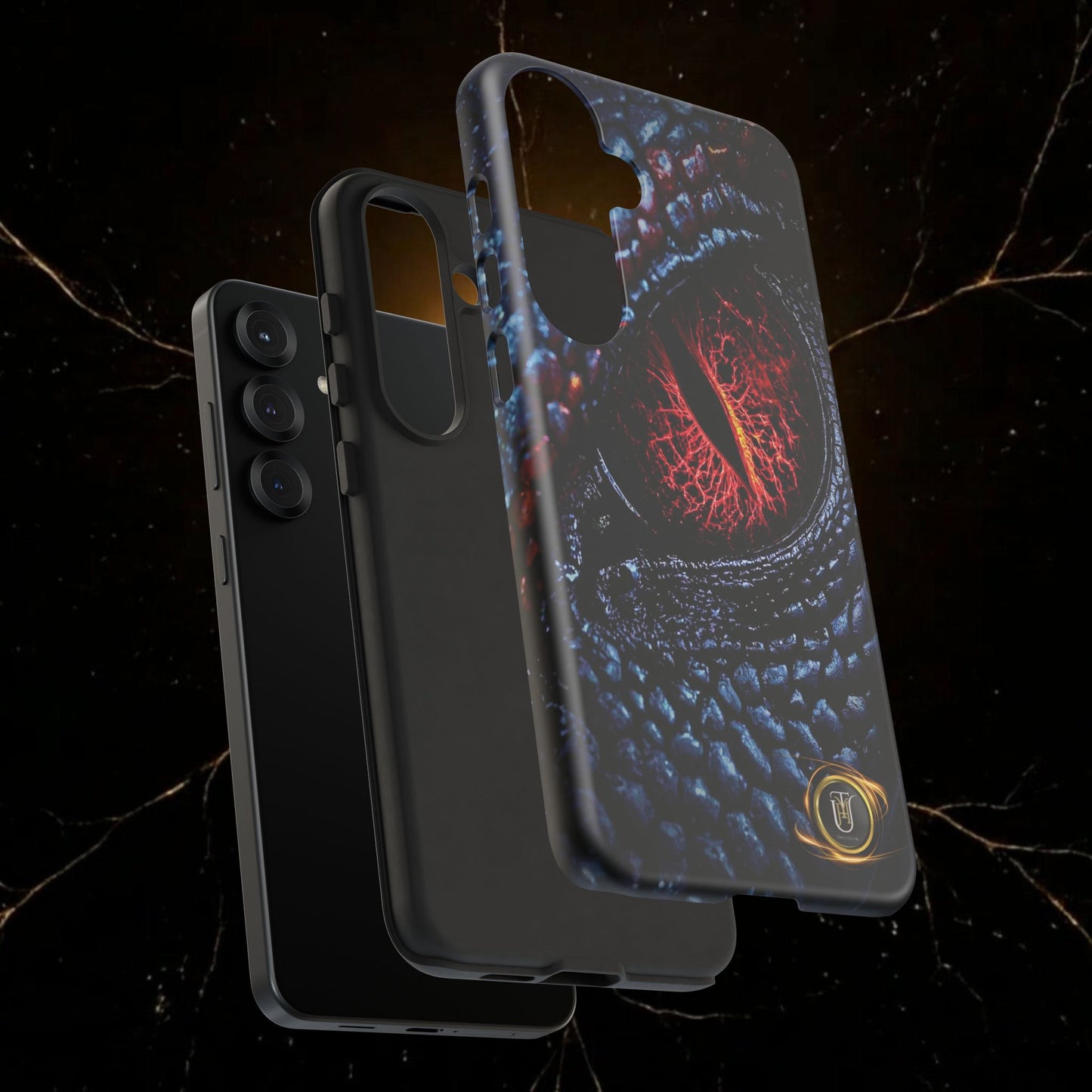 Evil Dragon Eye Phone Case — 'It Looks at You' Protective Cover