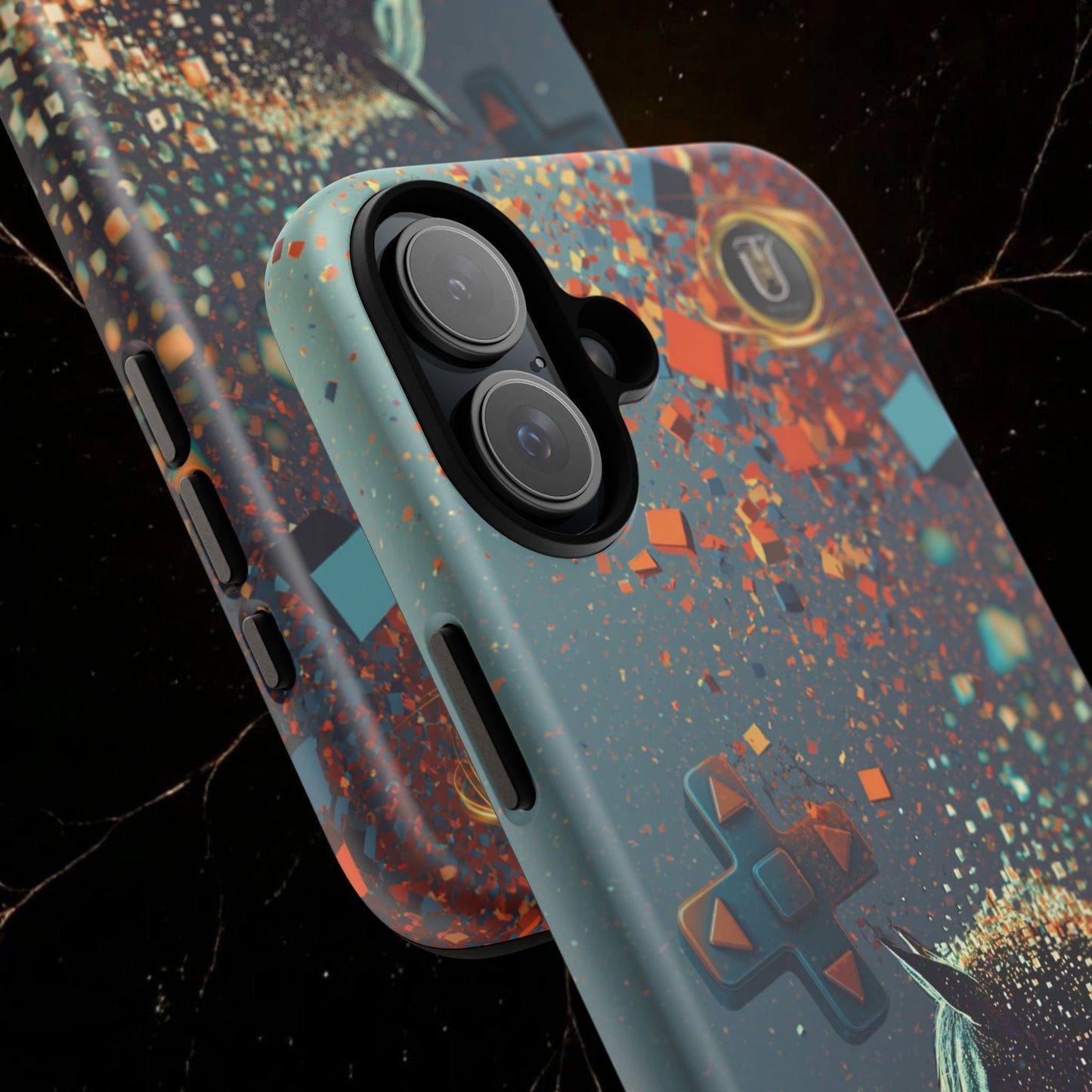 Glitched Lunar Horse Phone Case — Gamer Lucky Totem
