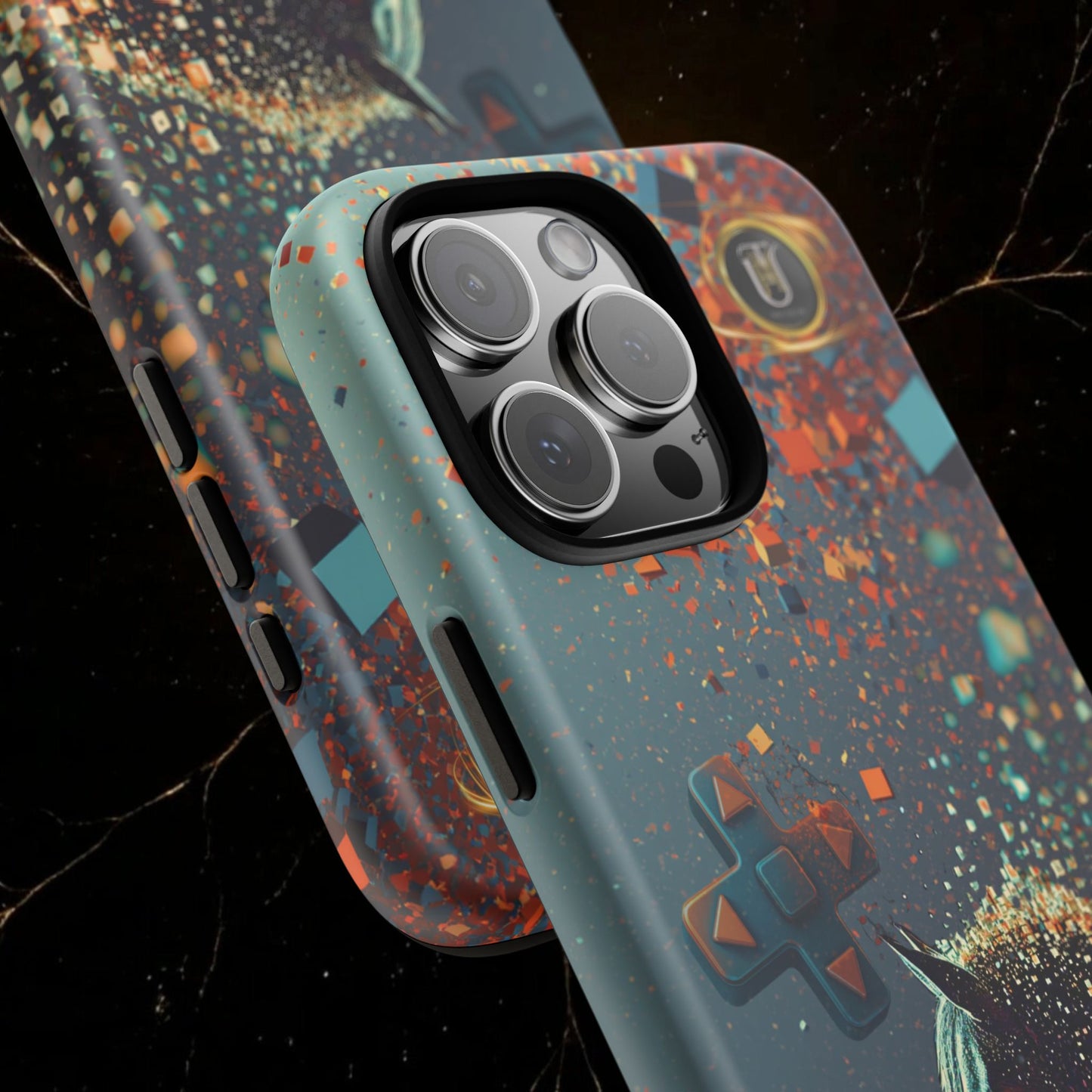 Glitched Lunar Horse Phone Case — Gamer Lucky Totem