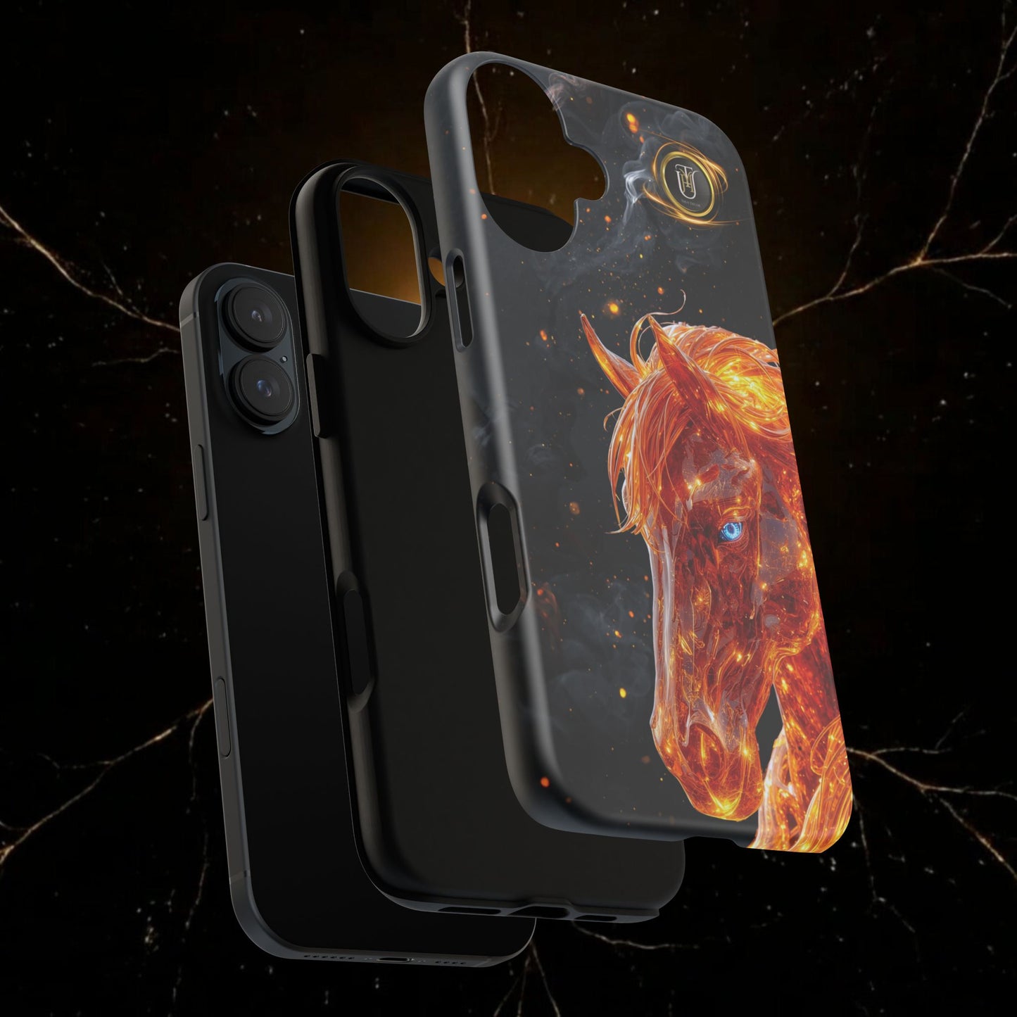 Lunar Horse 2026 Phone Case — Fiery Lucky Charm