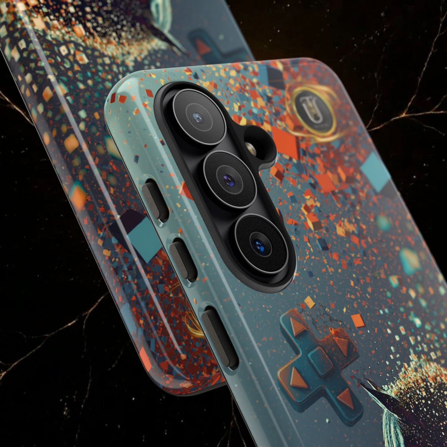 Glitched Lunar Horse Phone Case — Gamer Lucky Totem