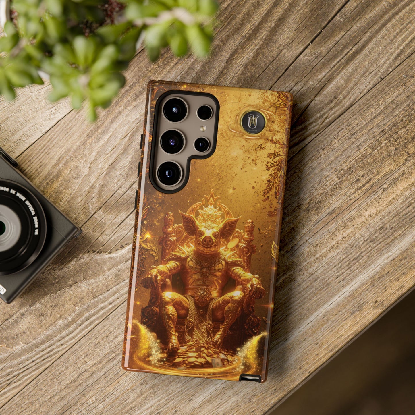 Lunar Pig Zodiac Phone Case — Fortune Totem for Wealth & Protection
