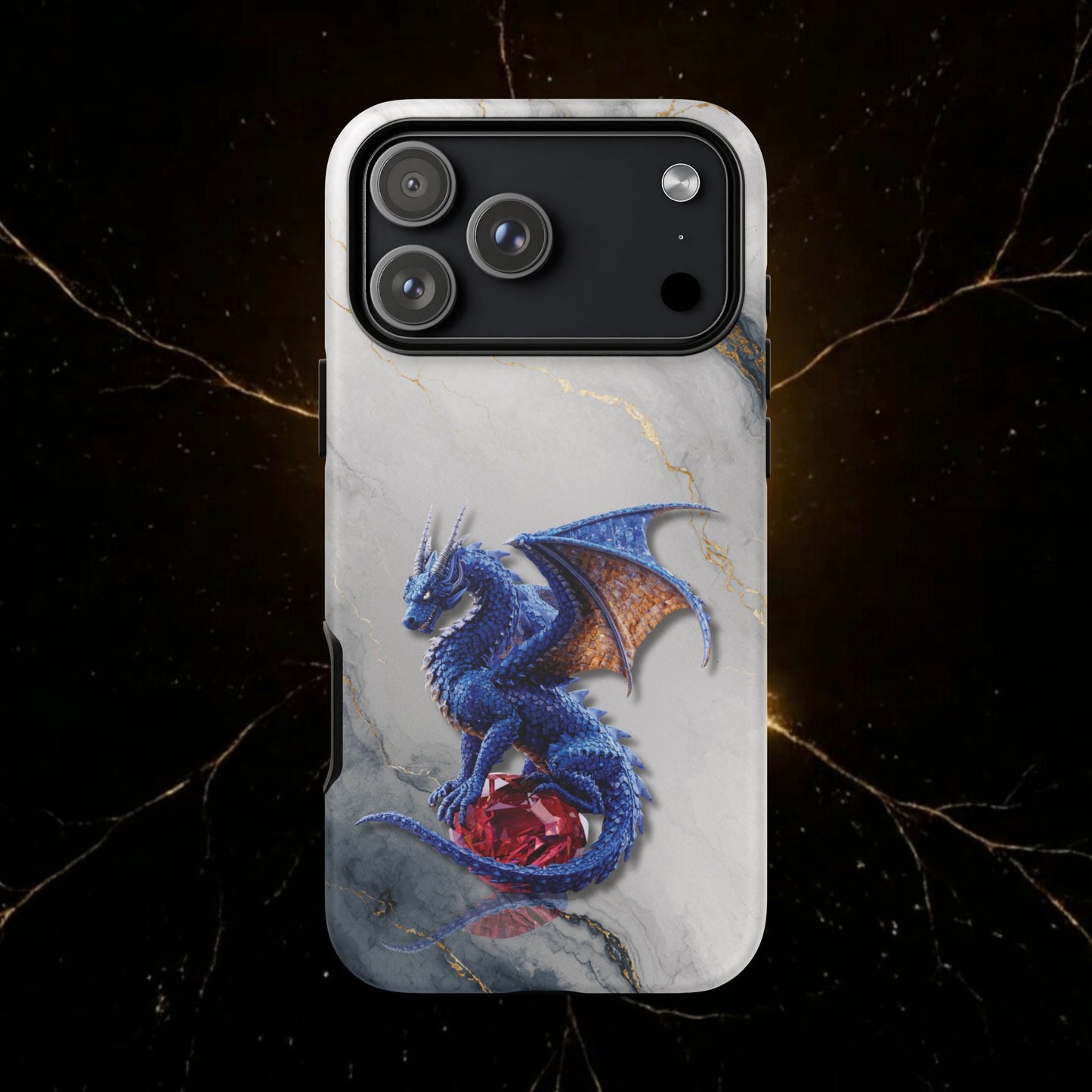 Lapis Dragon Gem Guardian Phone Case