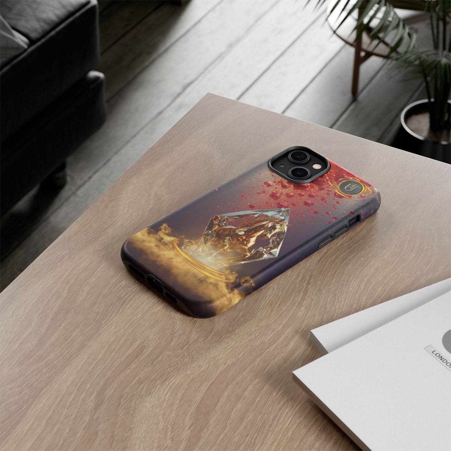 2026 Lunar New Year Prosperity Phone Case — "Happy New Year" Talisman Cover