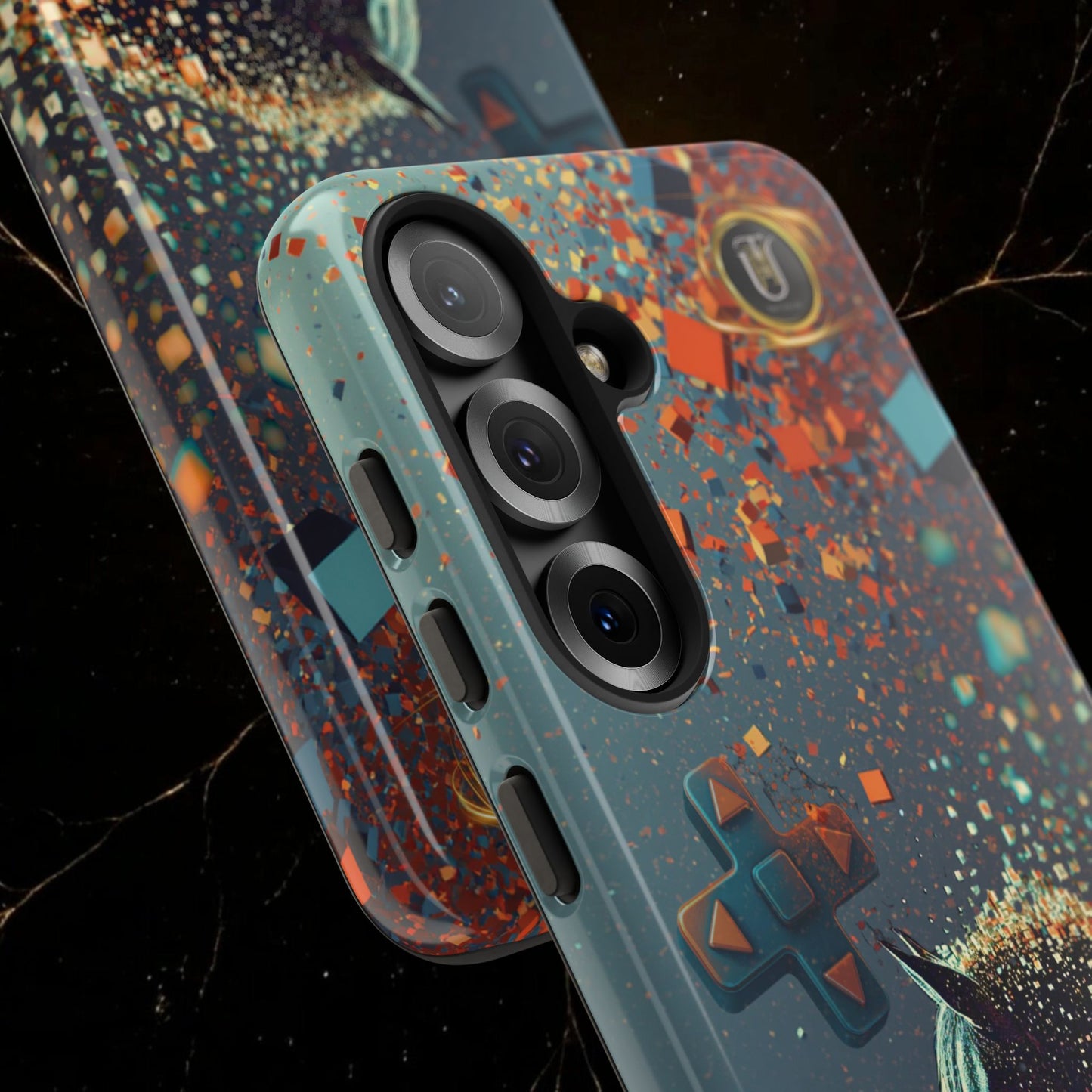Glitched Lunar Horse Phone Case — Gamer Lucky Totem