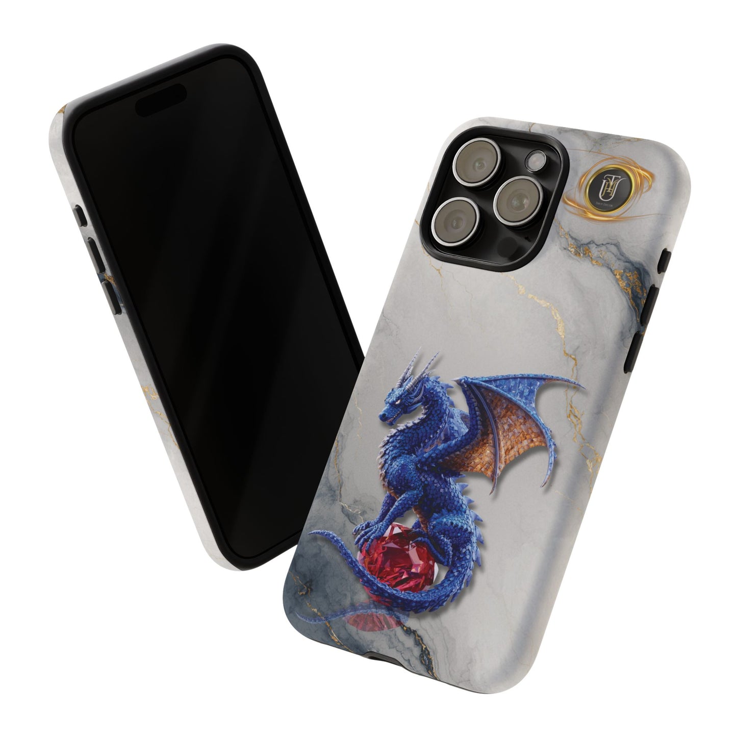 Lapis Dragon Gem Guardian Phone Case