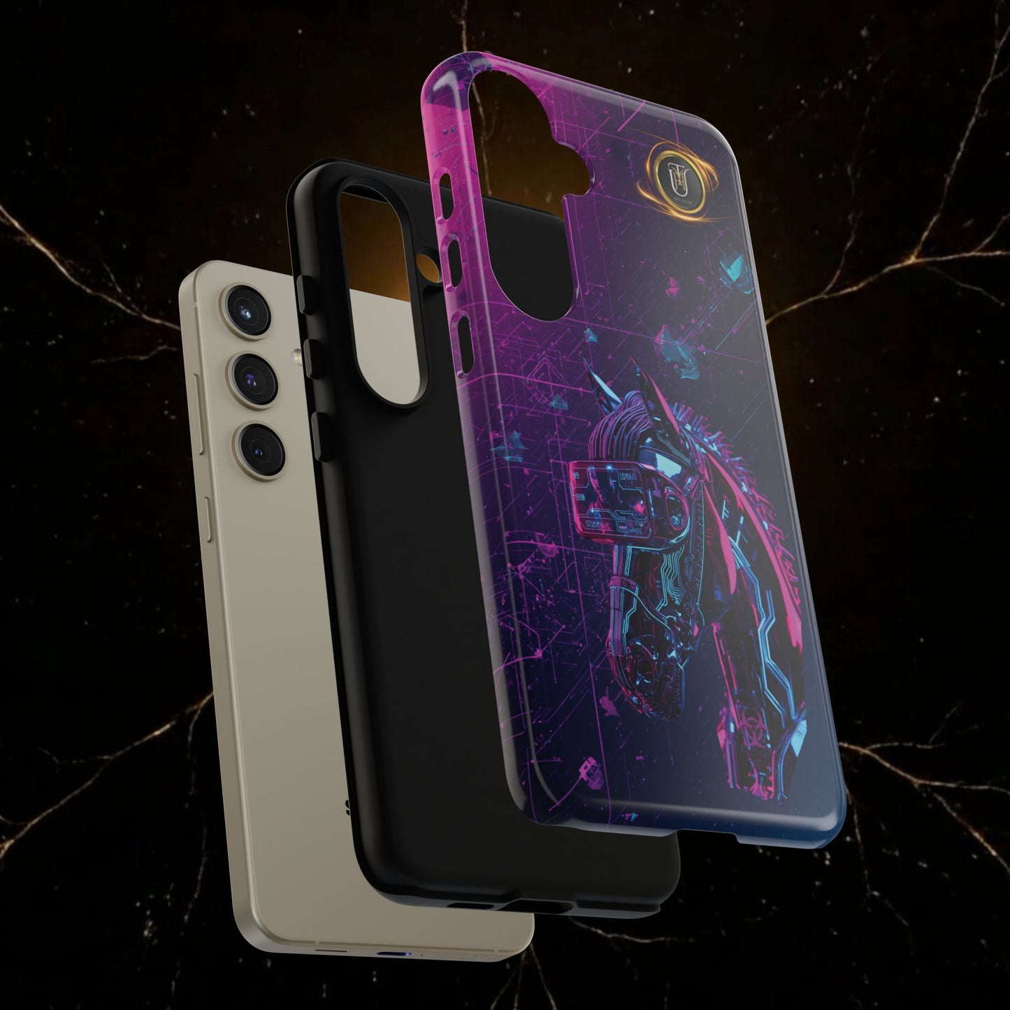 Cyber Lunar Horse Tough Case — Quantum P Phone Cover