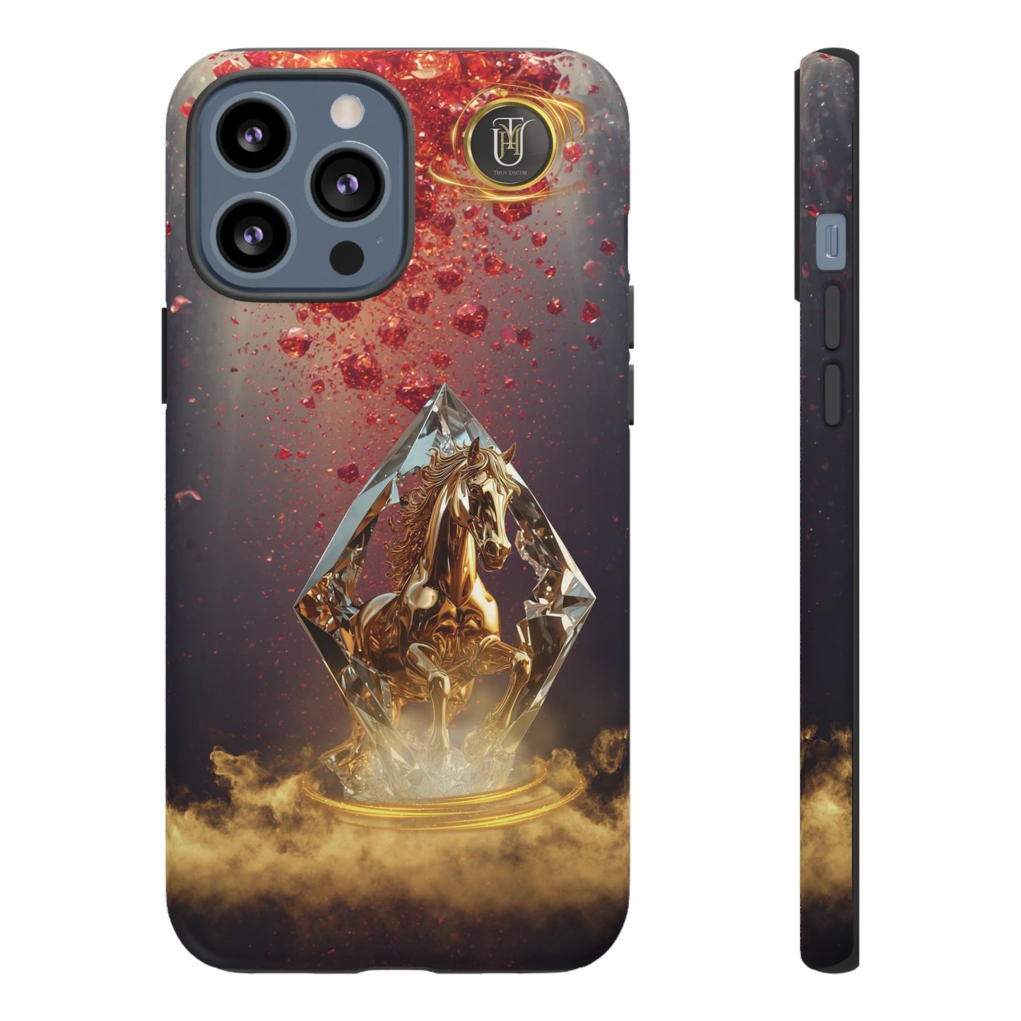 2026 Lunar New Year Prosperity Phone Case — "Happy New Year" Talisman Cover