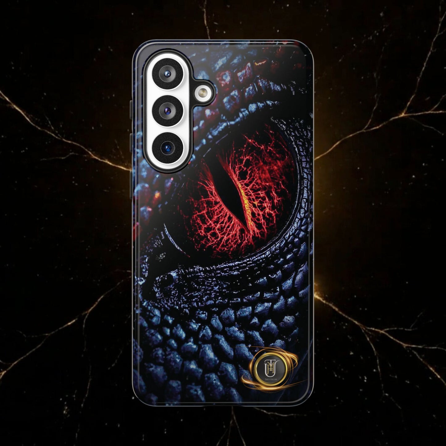 Evil Dragon Eye Phone Case — 'It Looks at You' Protective Cover
