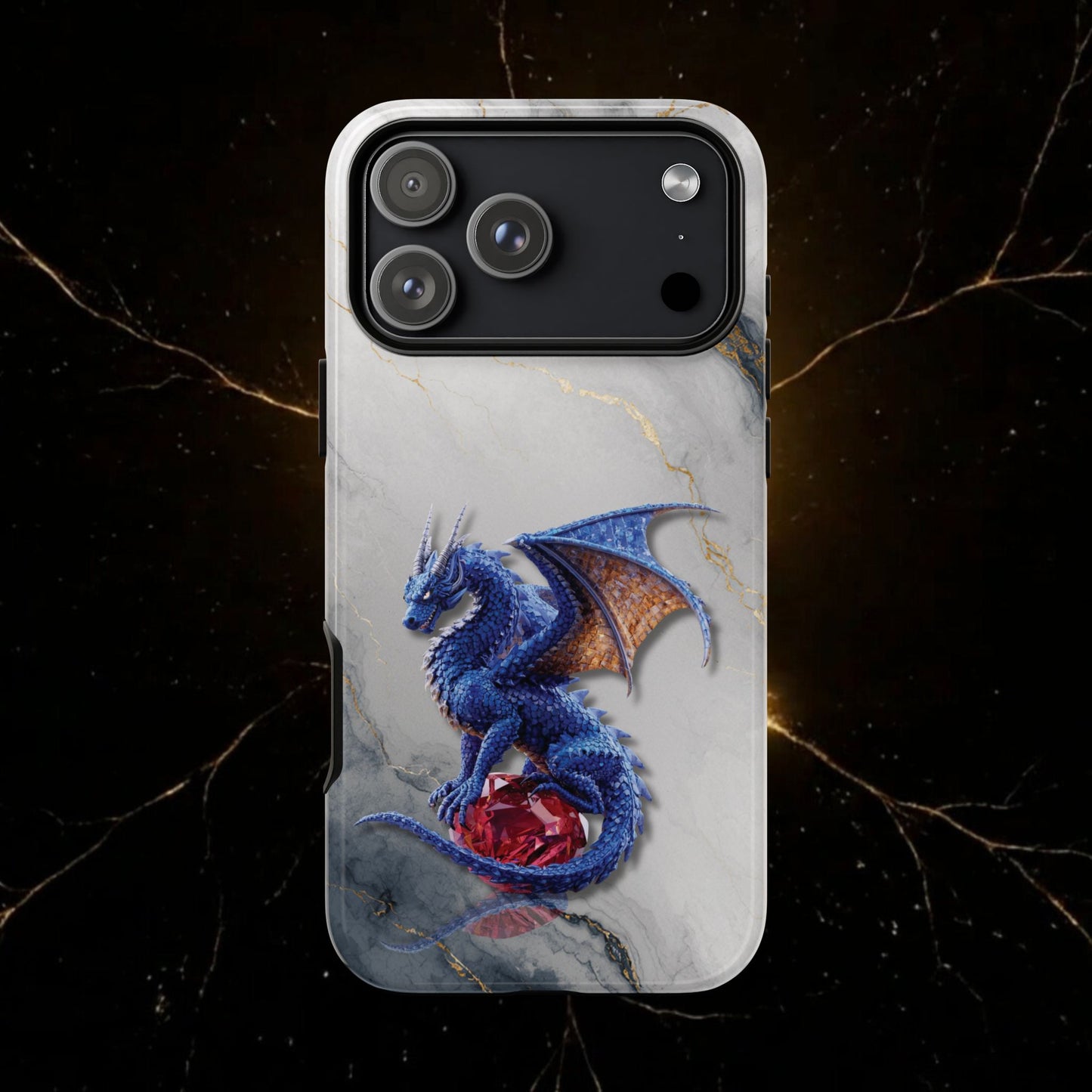 Lapis Dragon Gem Guardian Phone Case