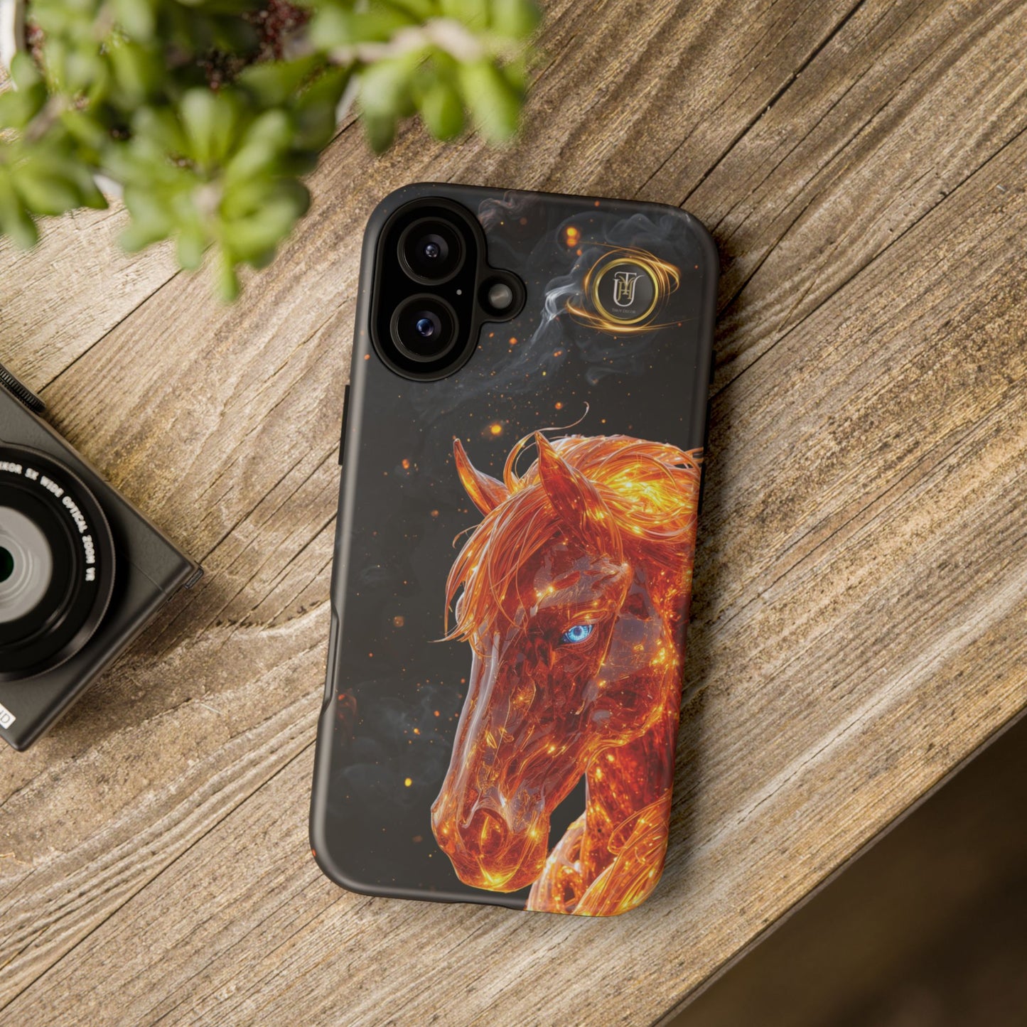 Lunar Horse 2026 Phone Case — Fiery Lucky Charm