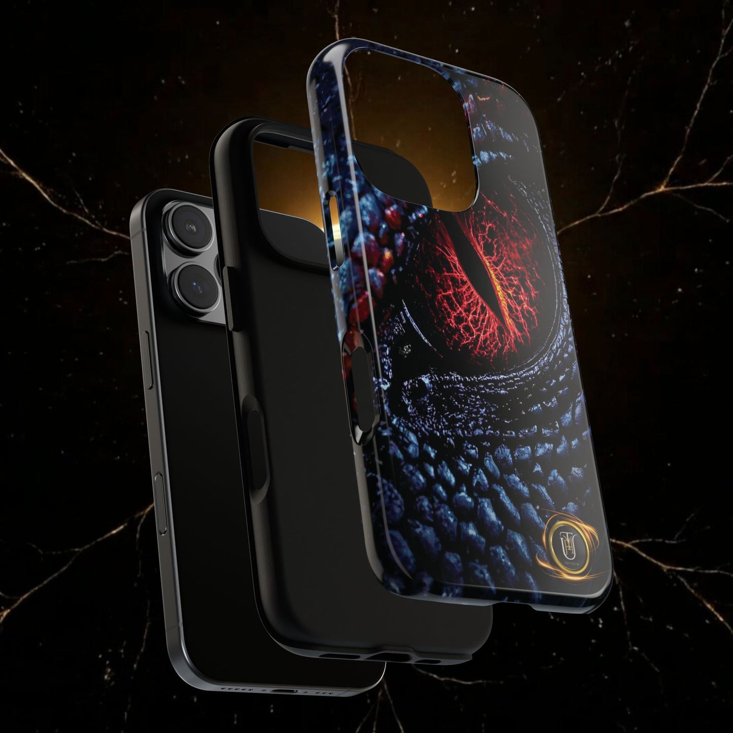 Evil Dragon Eye Phone Case — 'It Looks at You' Protective Cover