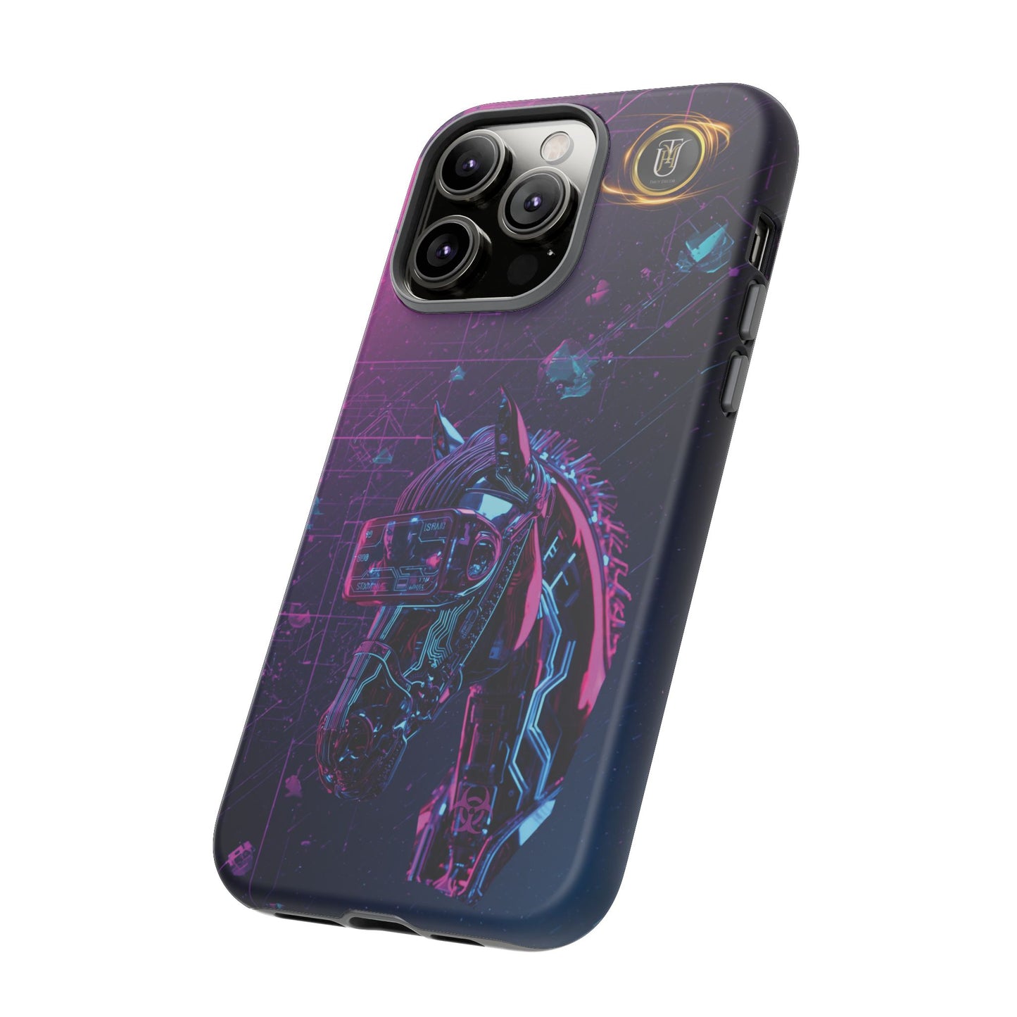 Cyber Lunar Horse Tough Case — Quantum P Phone Cover
