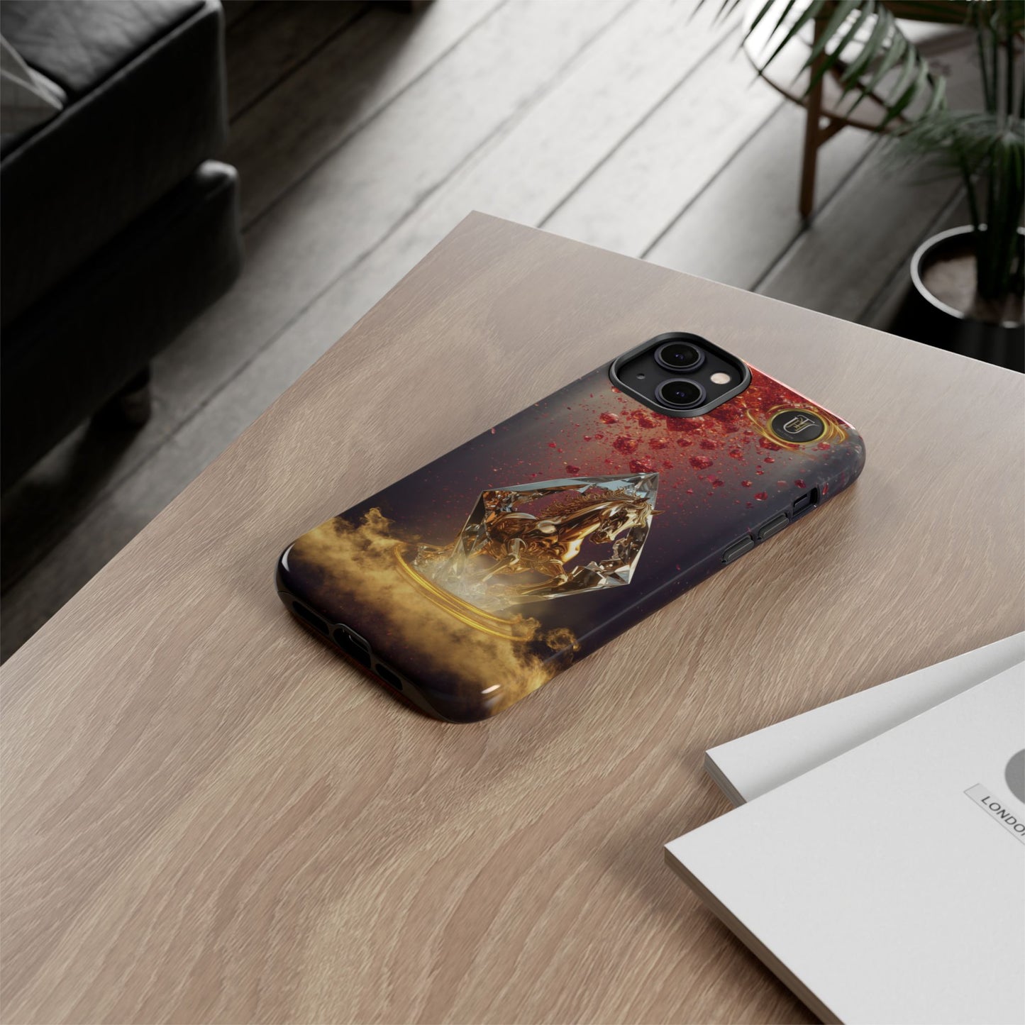 2026 Lunar New Year Prosperity Phone Case — "Happy New Year" Talisman Cover