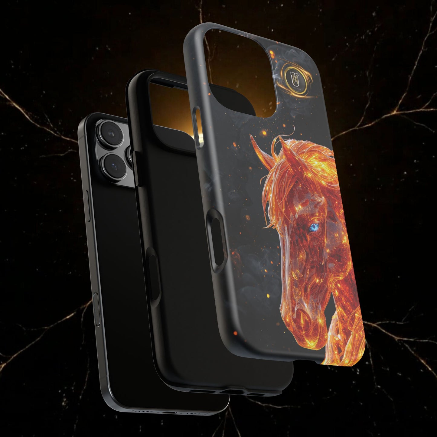 Lunar Horse 2026 Phone Case — Fiery Lucky Charm