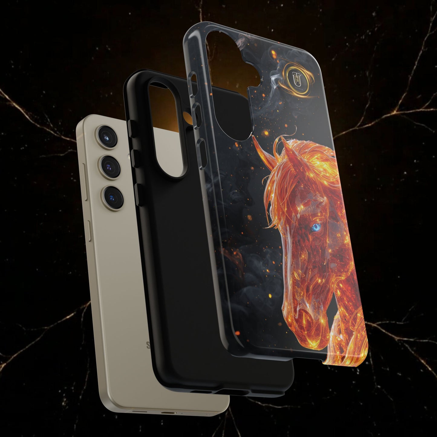 Lunar Horse 2026 Phone Case — Fiery Lucky Charm