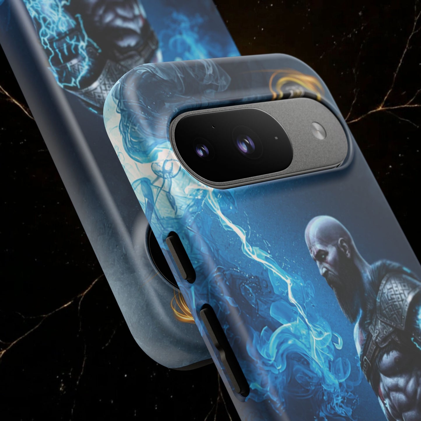Norse Warrior Phone Case — Viking Shield & Helmet Tough Cover