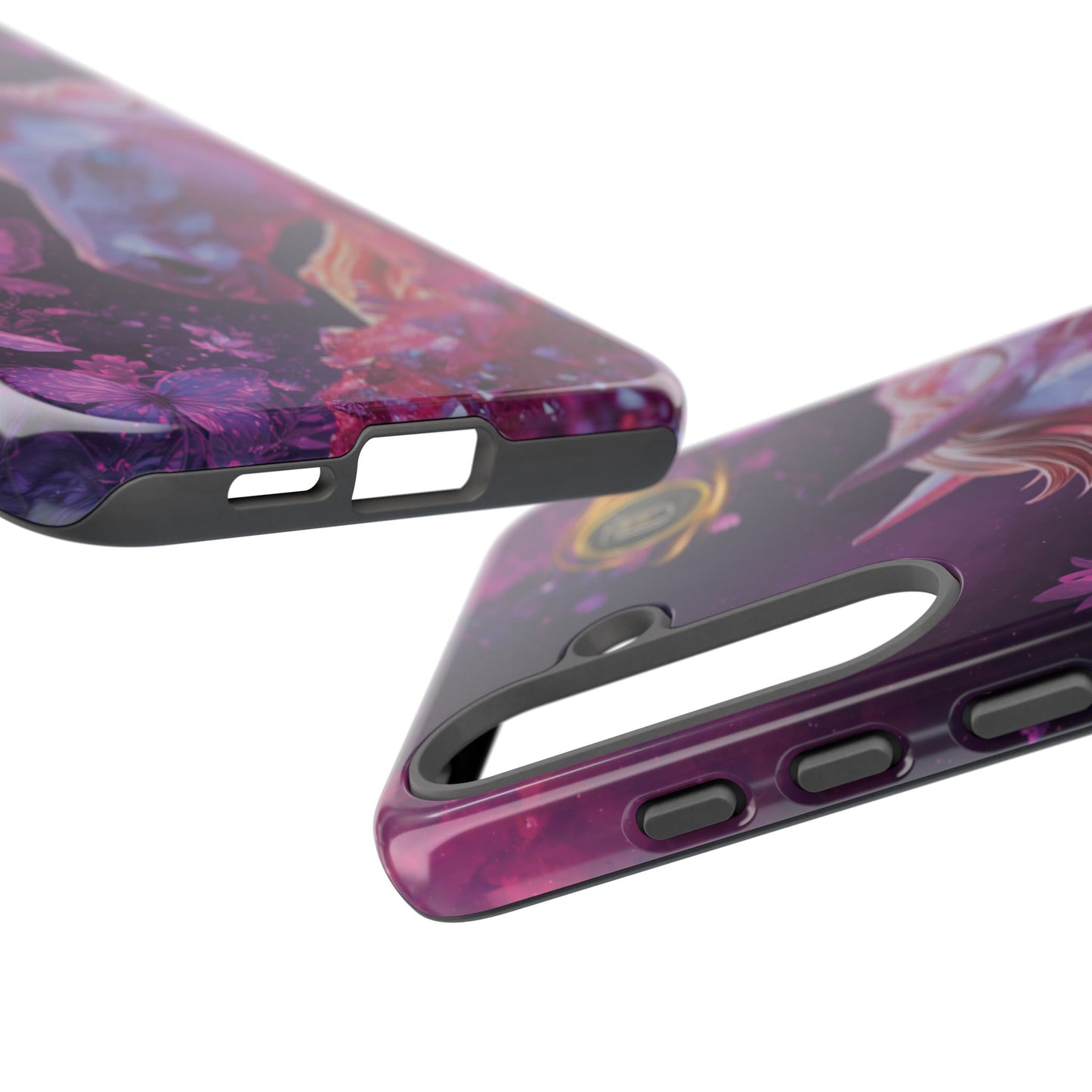 Quantum Pink Lunar Diamond Horse Tough Case — 2026 Pink Horse Phone Case