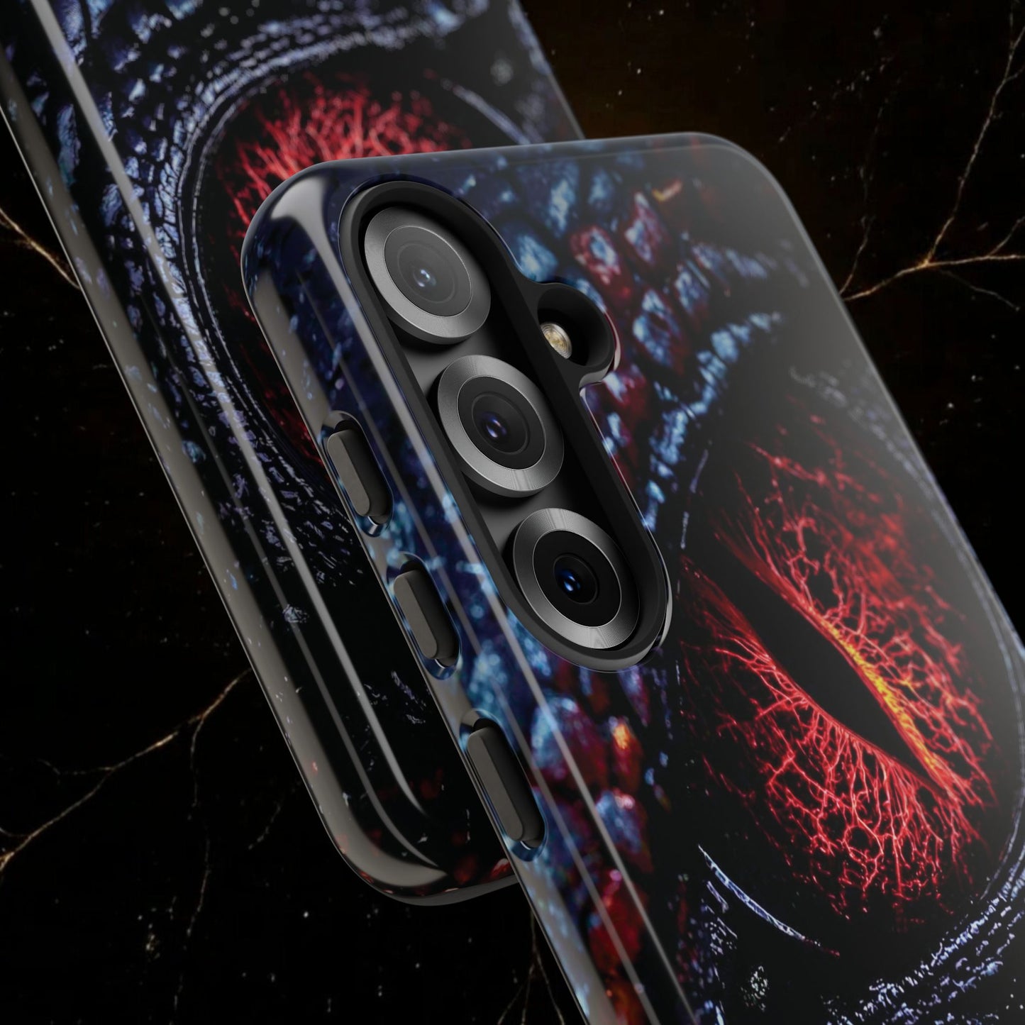 Evil Dragon Eye Phone Case — 'It Looks at You' Protective Cover