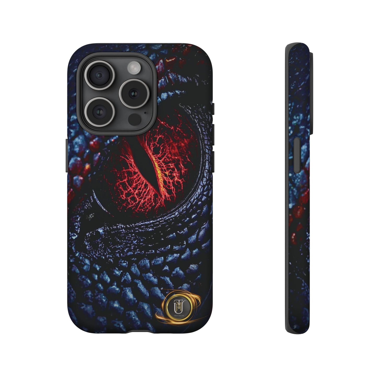 Evil Dragon Eye Phone Case — 'It Looks at You' Protective Cover