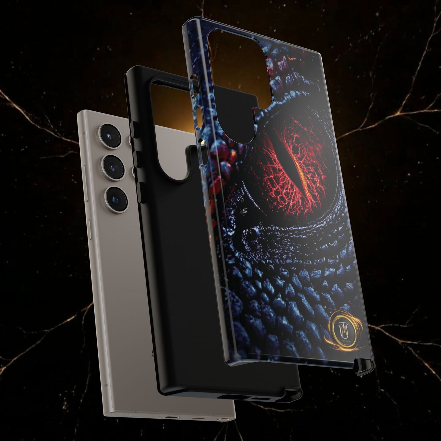 Evil Dragon Eye Phone Case — 'It Looks at You' Protective Cover