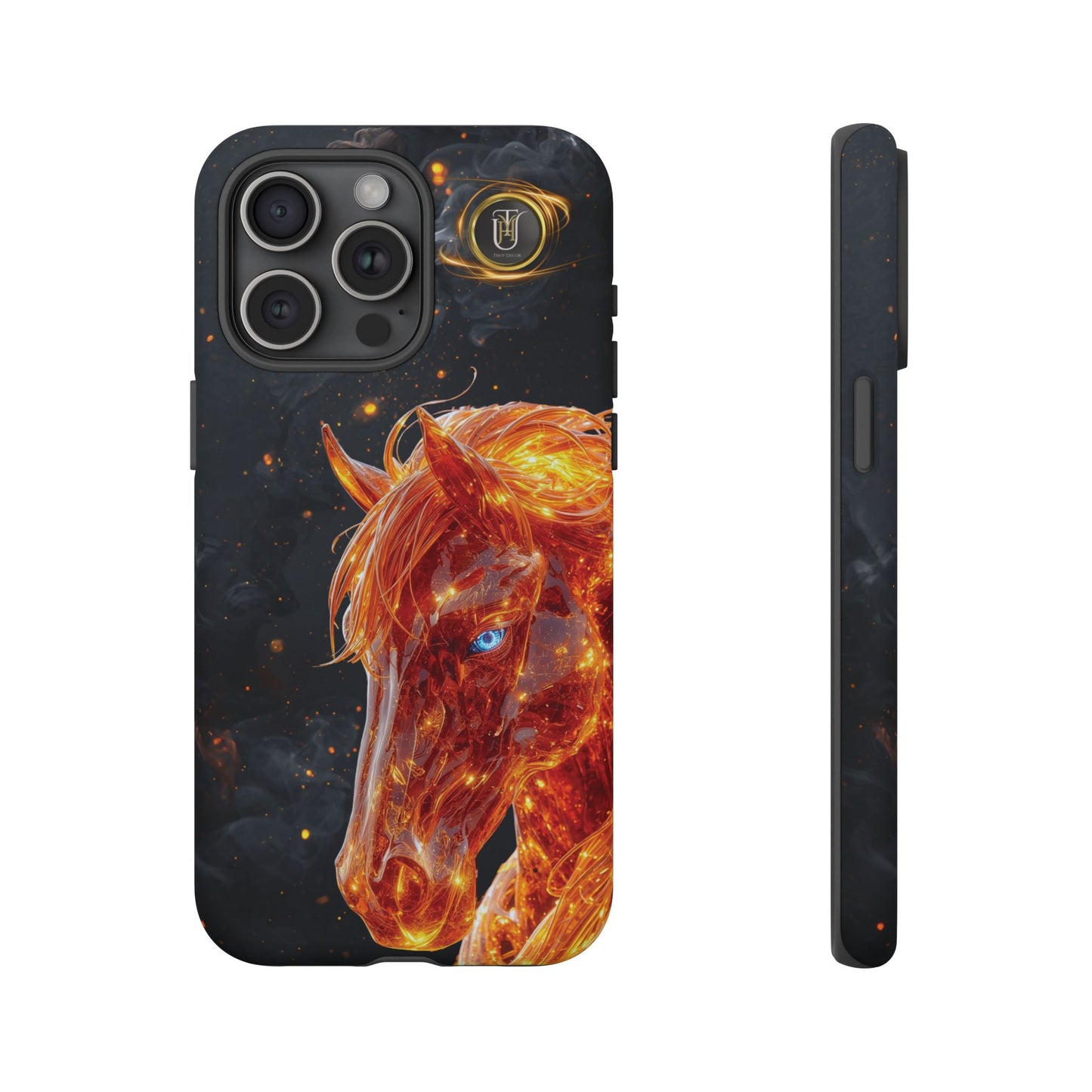 Lunar Horse 2026 Phone Case — Fiery Lucky Charm