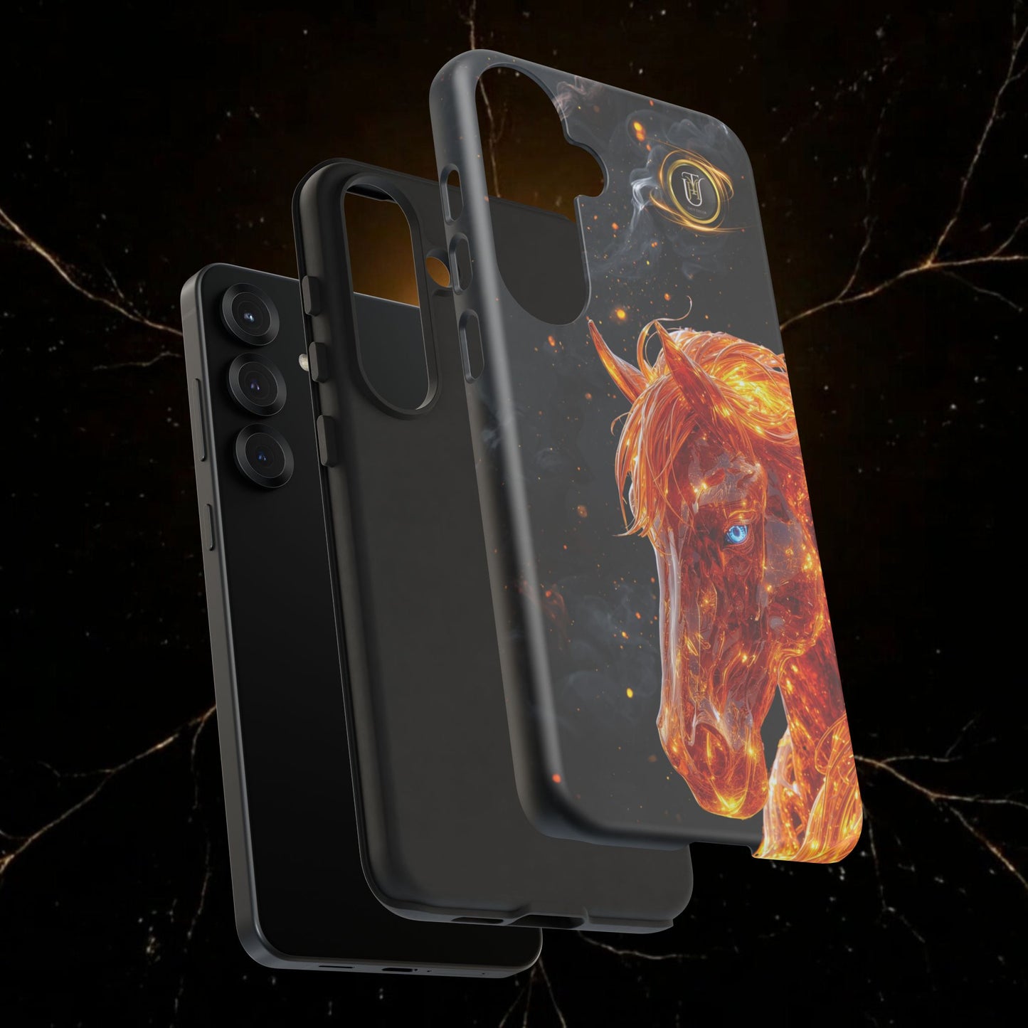 Lunar Horse 2026 Phone Case — Fiery Lucky Charm