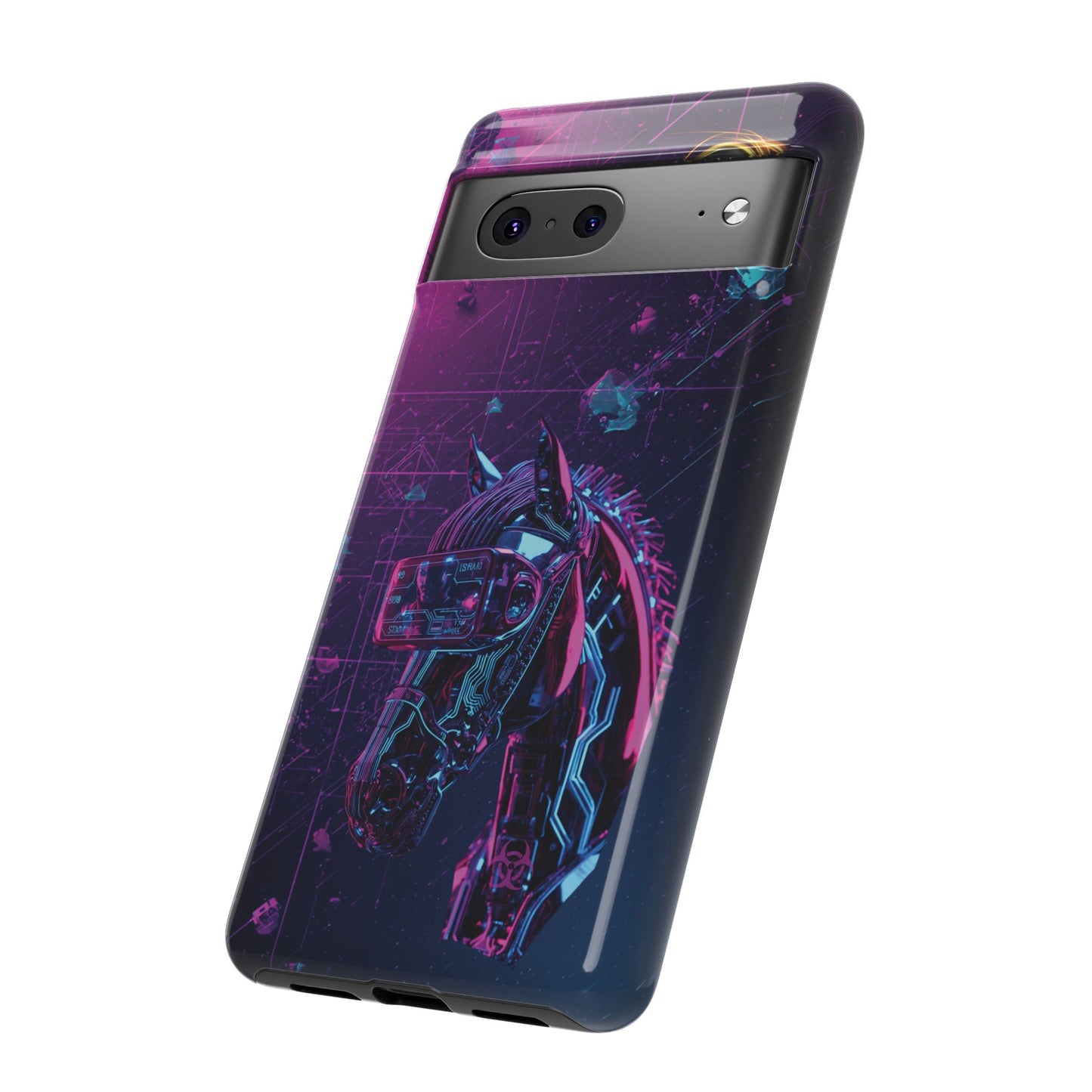 Cyber Lunar Horse Tough Case — Quantum P Phone Cover