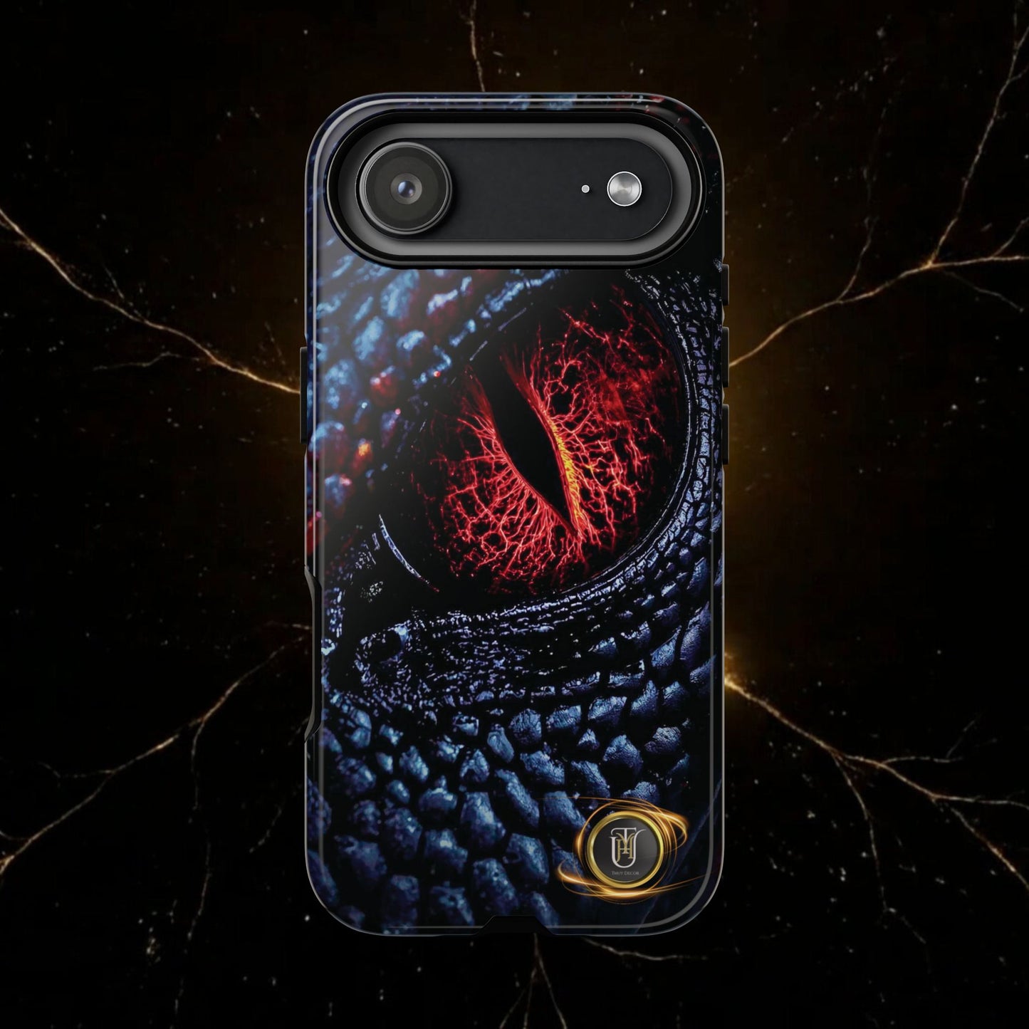Evil Dragon Eye Phone Case — 'It Looks at You' Protective Cover