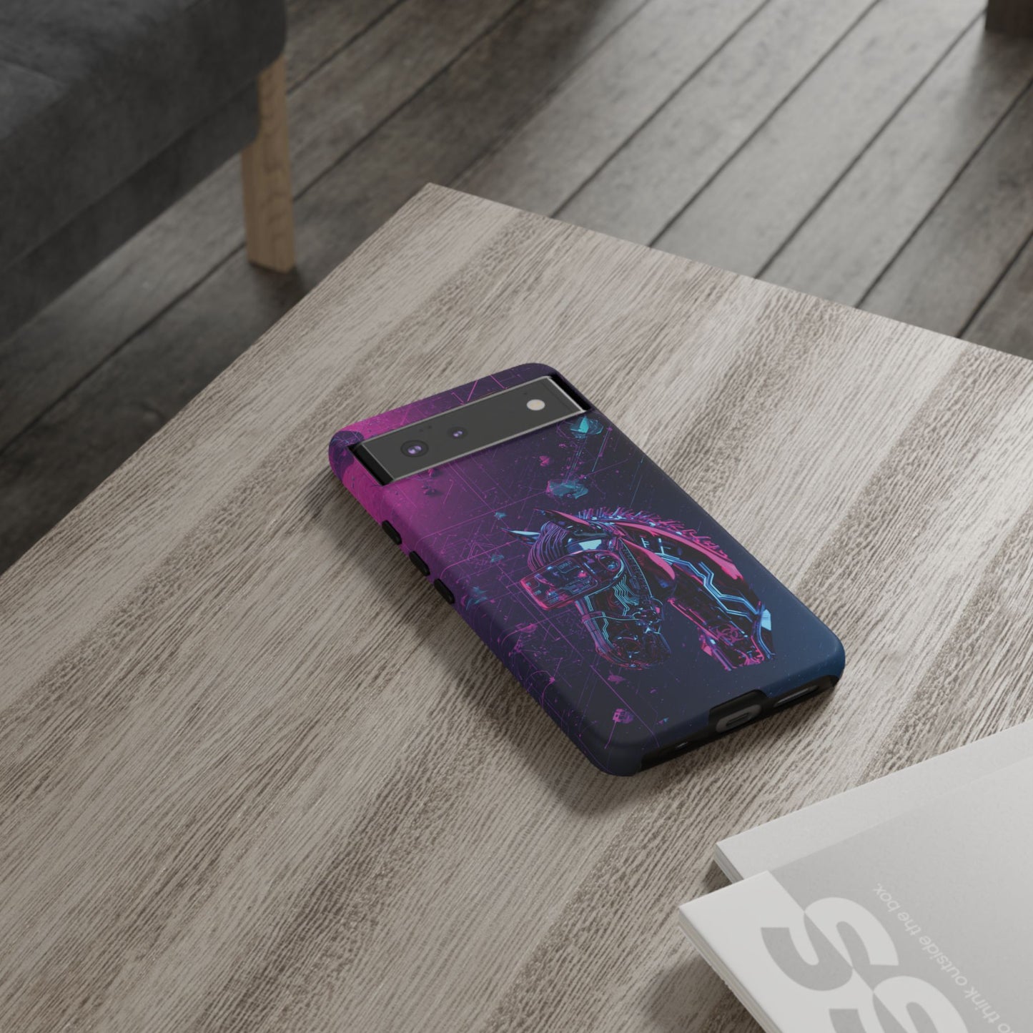 Cyber Lunar Horse Tough Case — Quantum P Phone Cover