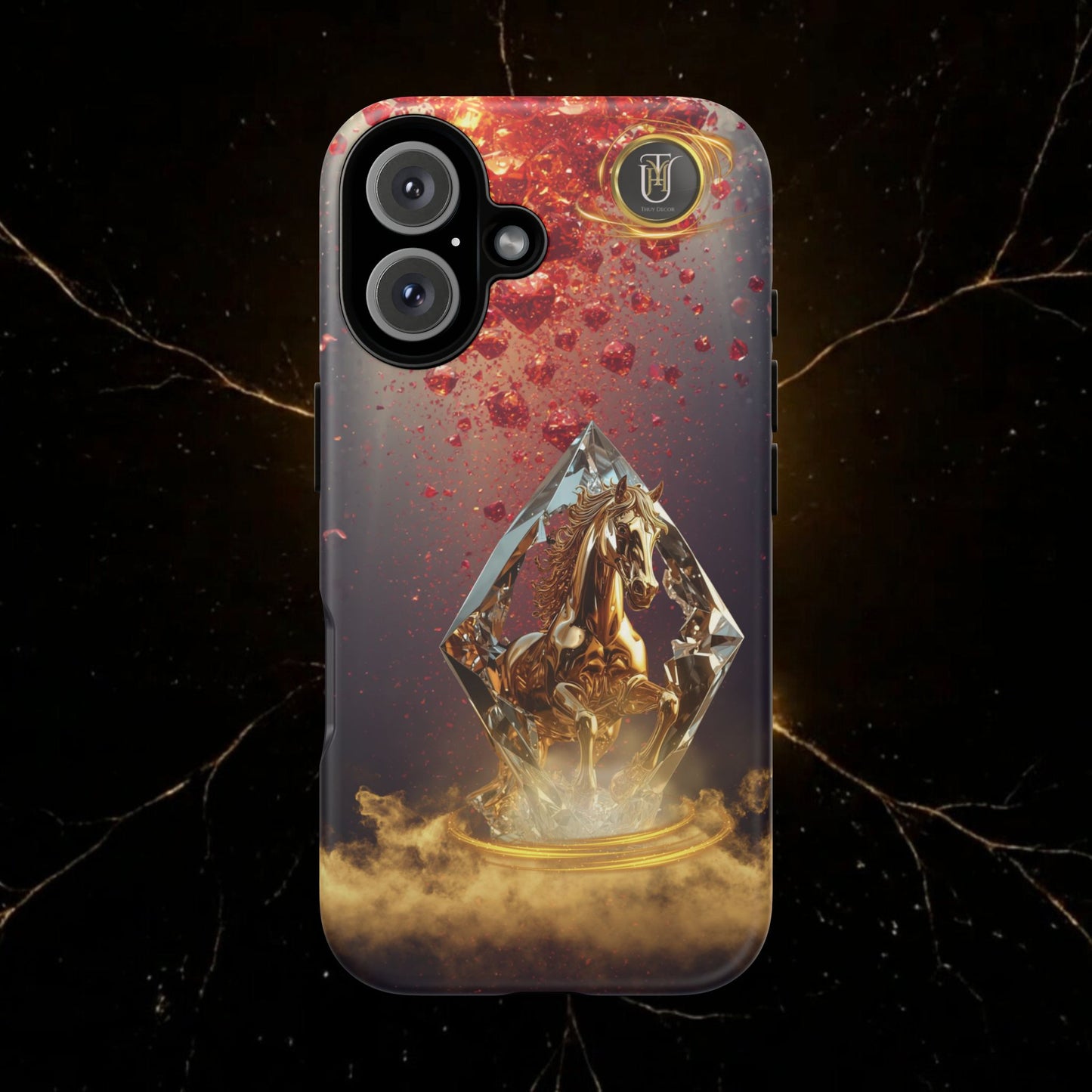 2026 Lunar New Year Prosperity Phone Case — "Happy New Year" Talisman Cover