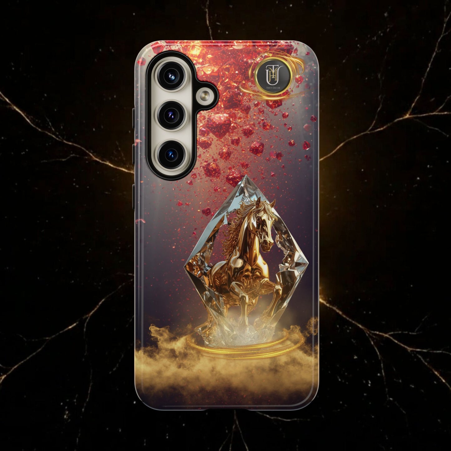 2026 Lunar New Year Prosperity Phone Case — "Happy New Year" Talisman Cover