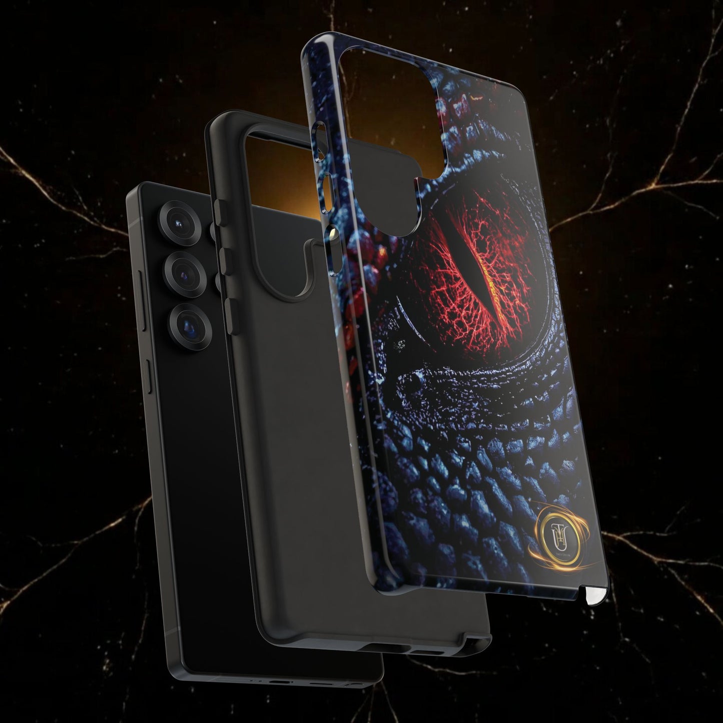 Evil Dragon Eye Phone Case — 'It Looks at You' Protective Cover