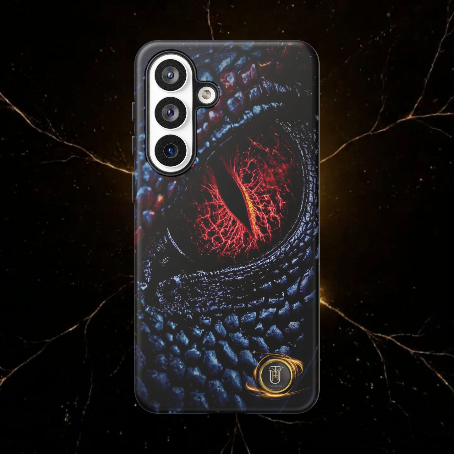 Evil Dragon Eye Phone Case — 'It Looks at You' Protective Cover