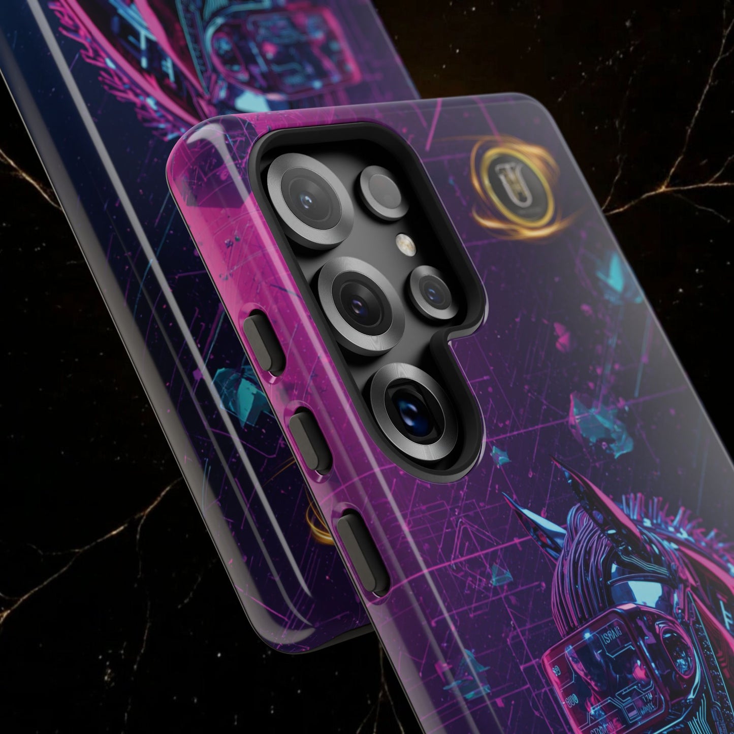 Cyber Lunar Horse Tough Case — Quantum P Phone Cover