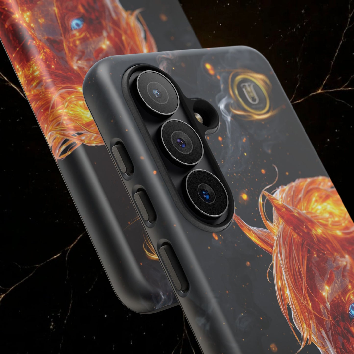 Lunar Horse 2026 Phone Case — Fiery Lucky Charm